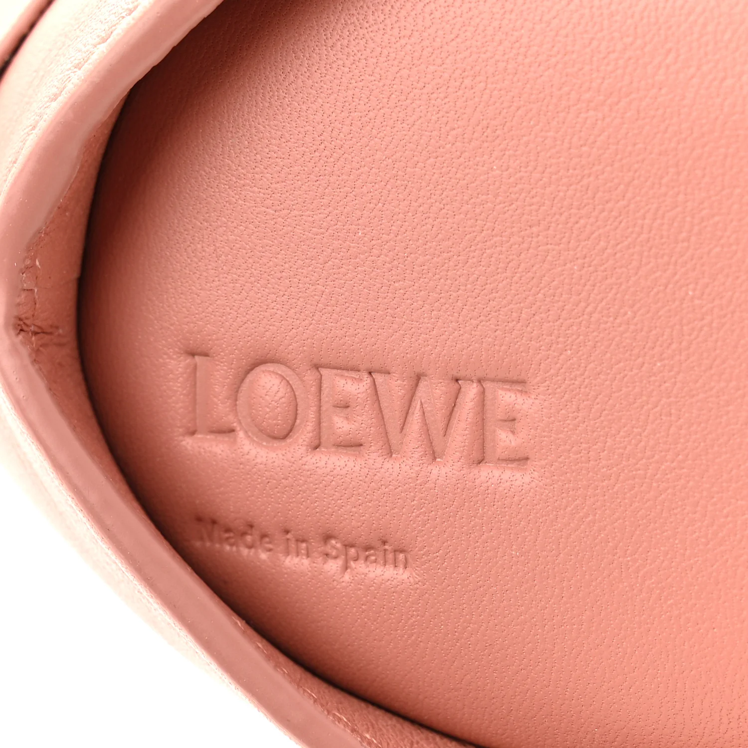 Calfskin Shearling Small Bunny Shoulder Bag Peach Bloom - Top Club