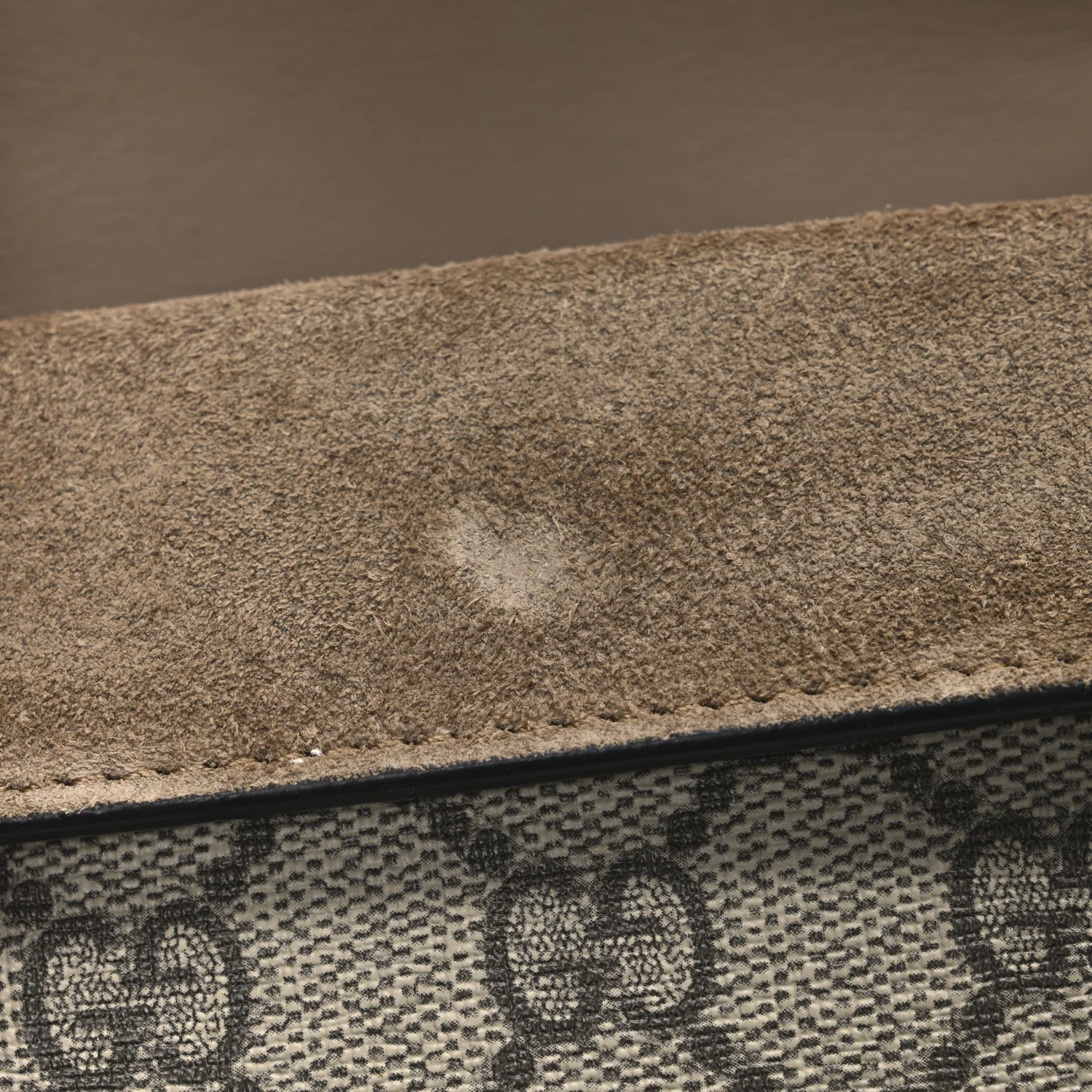 GG Supreme Monogram Super Mini Dionysus Shoulder Bag Taupe - Top Club