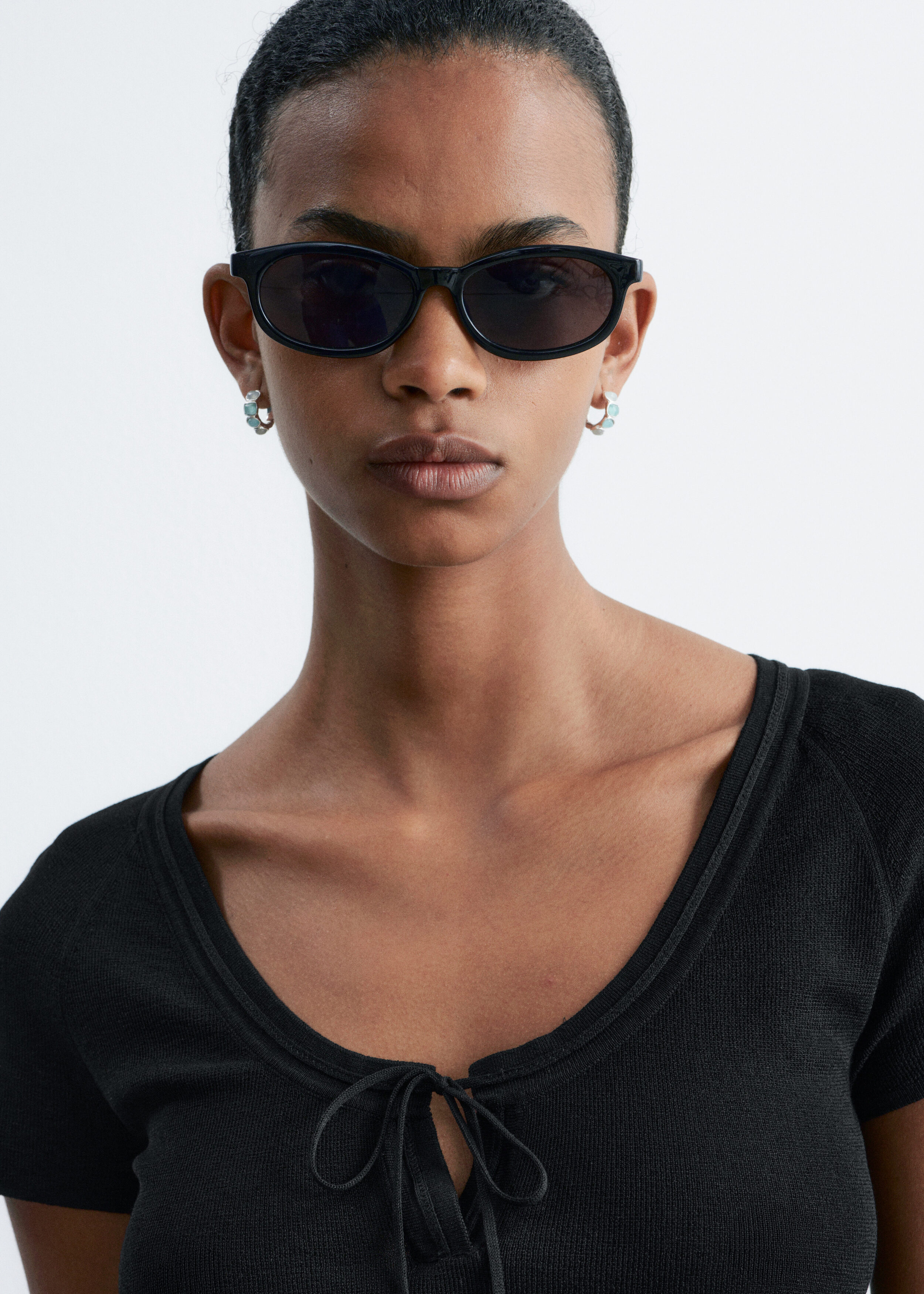 & Other Stories TIE-FRONT TOP