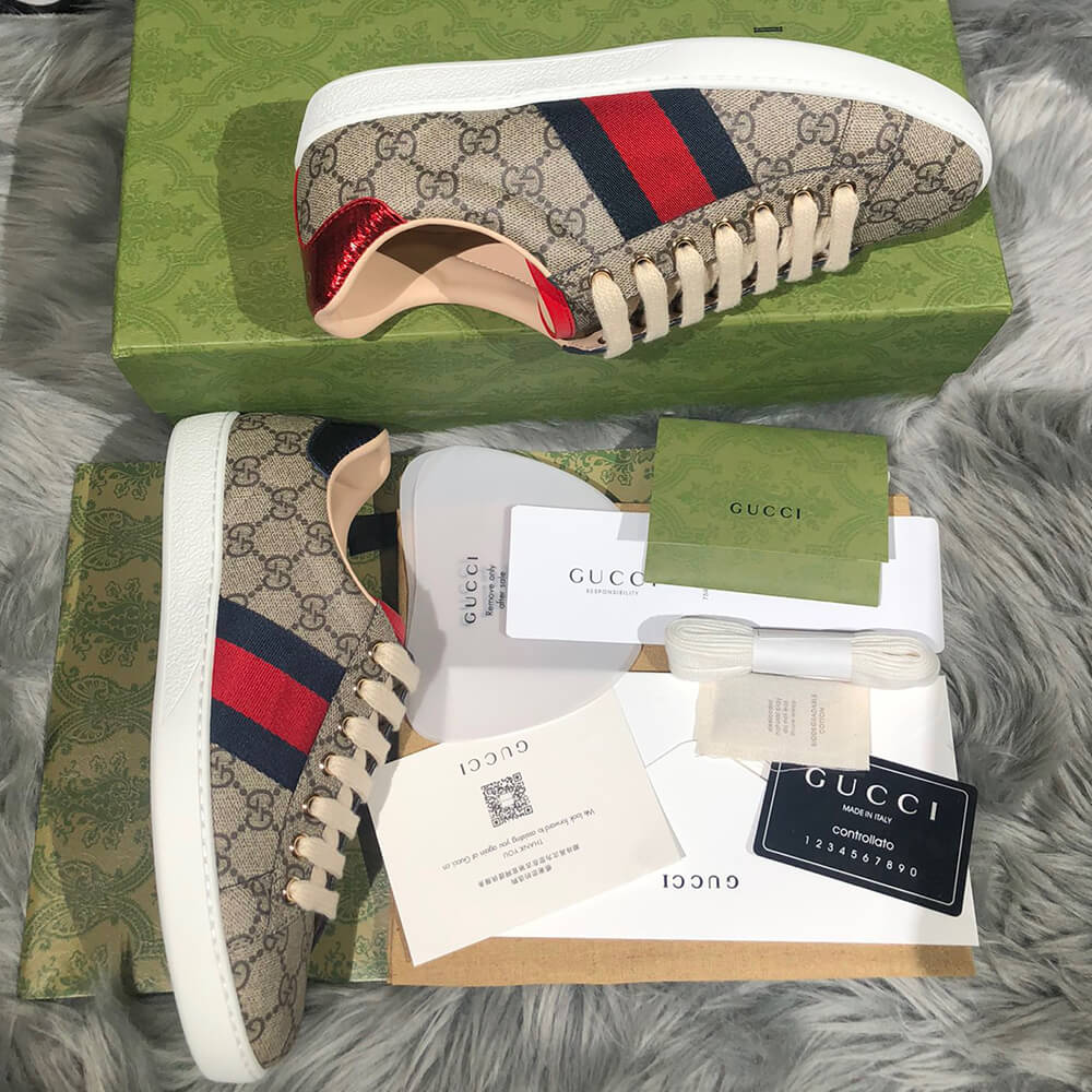 Ace GG Supreme sneaker with bees - Top Club
