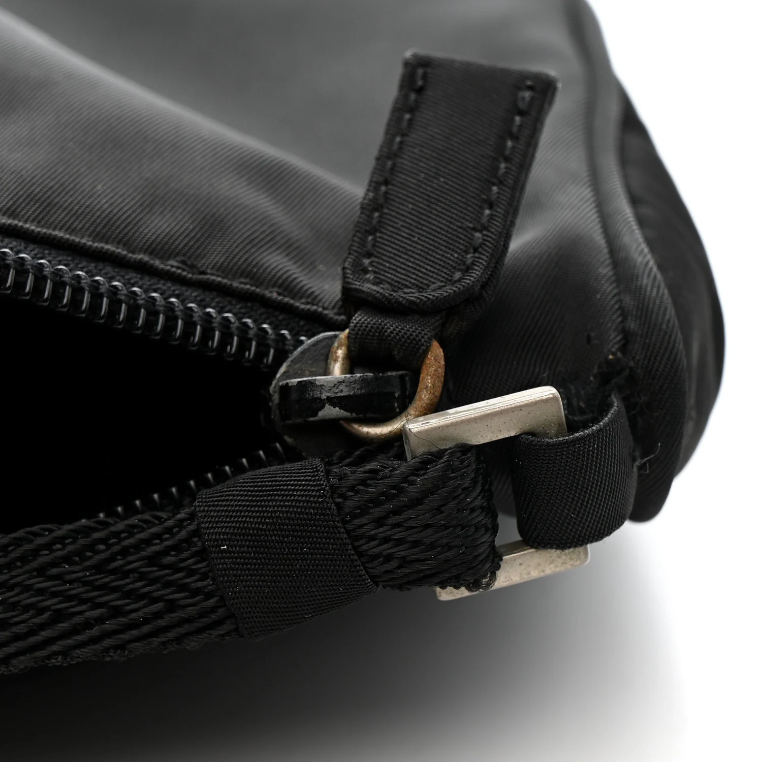 Tessuto Nylon Pochette Bag Black - Top Club