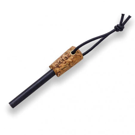 Joker BS9 Scandi Trapper Curly Birch with ferrocerium- Survival and buschcraft knife