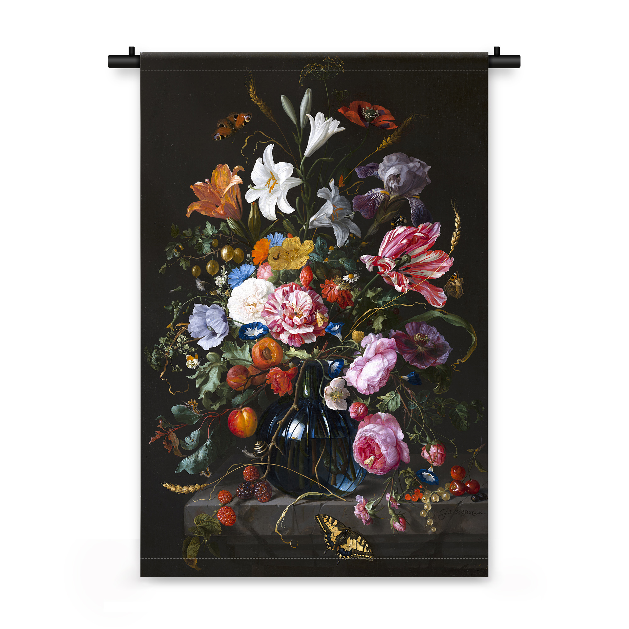 Wandkleed Bloemen in vaas 6 150 x 210 cm