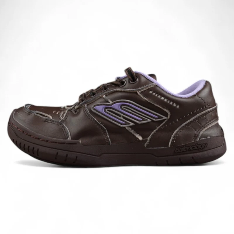 Balenciaga Hamptons Worn Out Dark Brown - Sneaker Replica Workshop