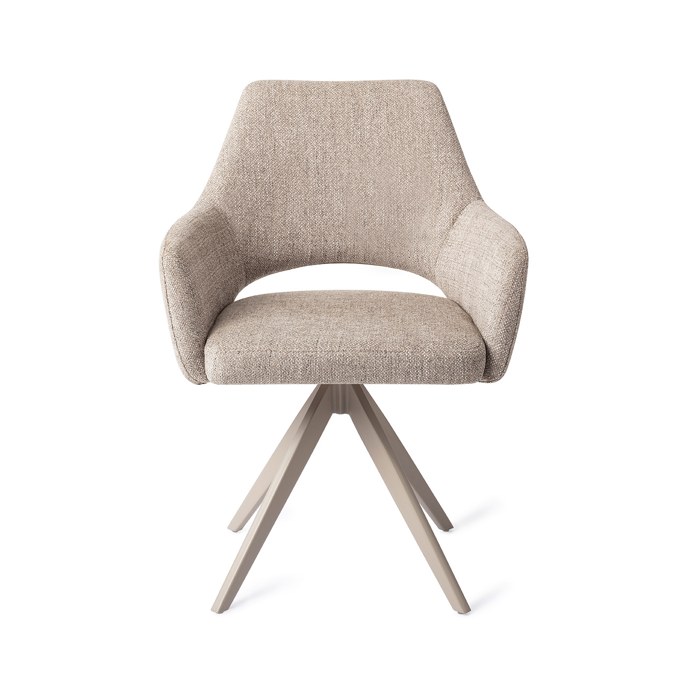 Jesper Home Eetkamerstoel Yanai - Turn Beige Biscuit Beach