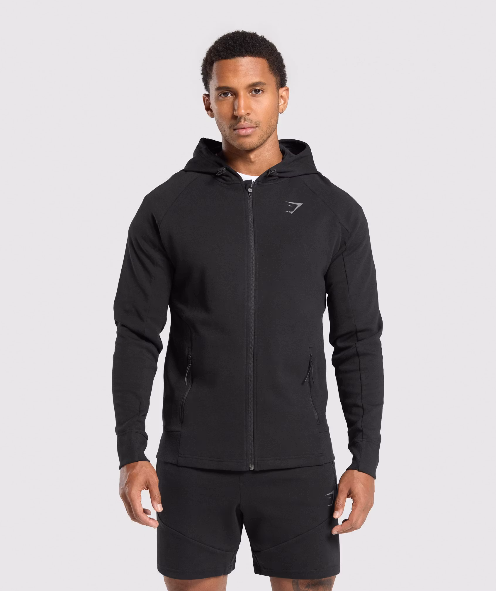 COACH Interlock Tech Zip Up Hoodie