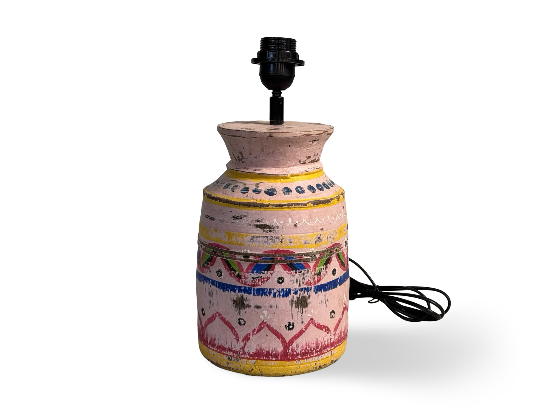 Lampvoet melkpot roze uniek