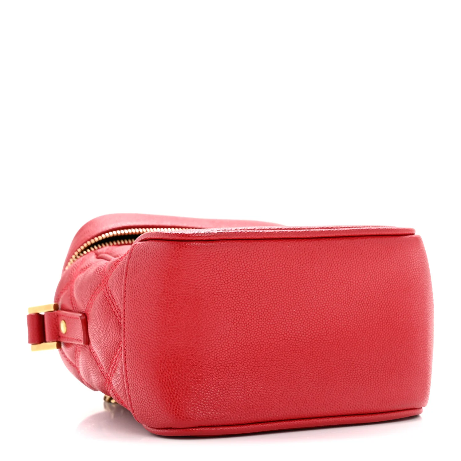 Grain de Poudre Quilted 80's Vanity Bag Rouge Eros - Top Club