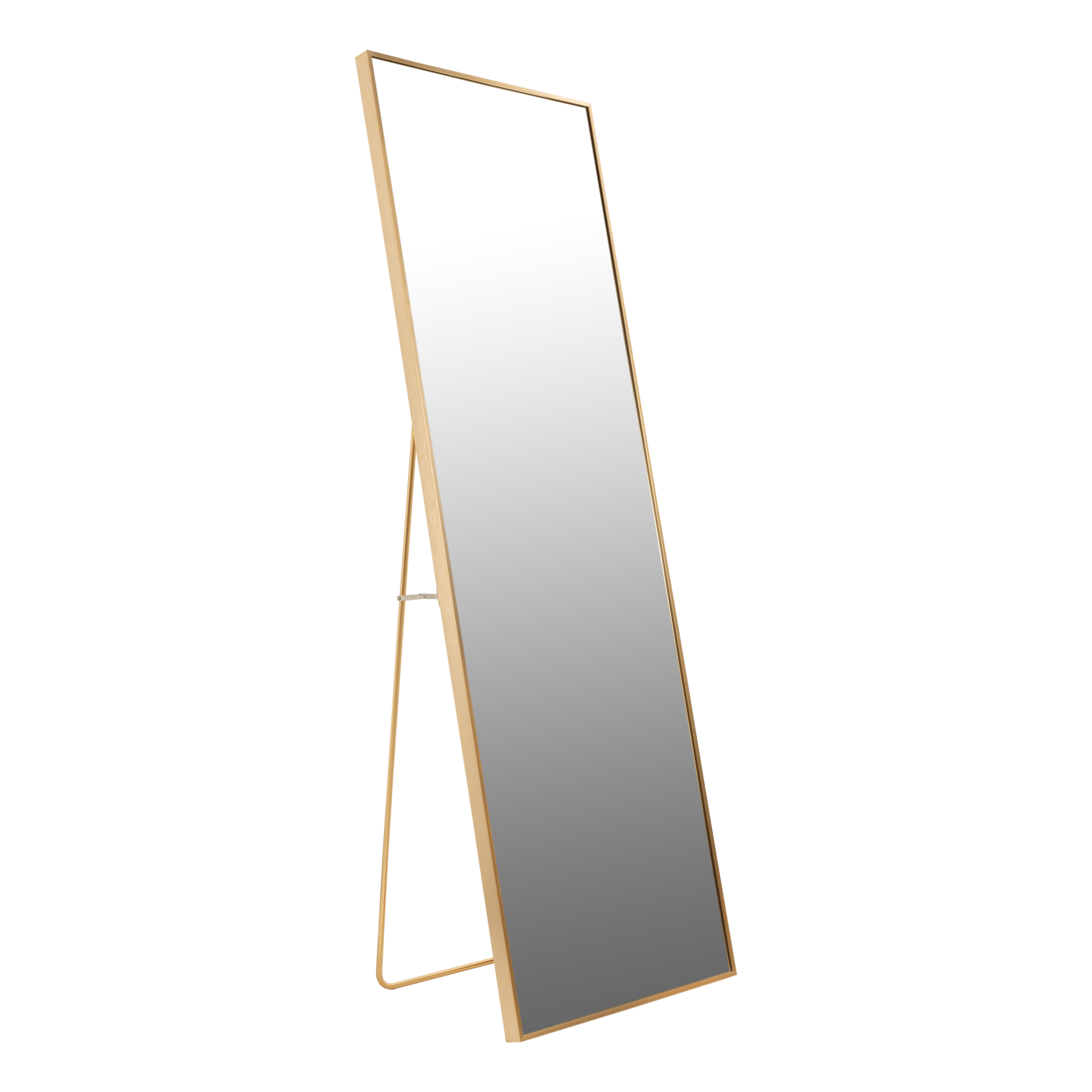 Passpiegel recht 50x150 - goud