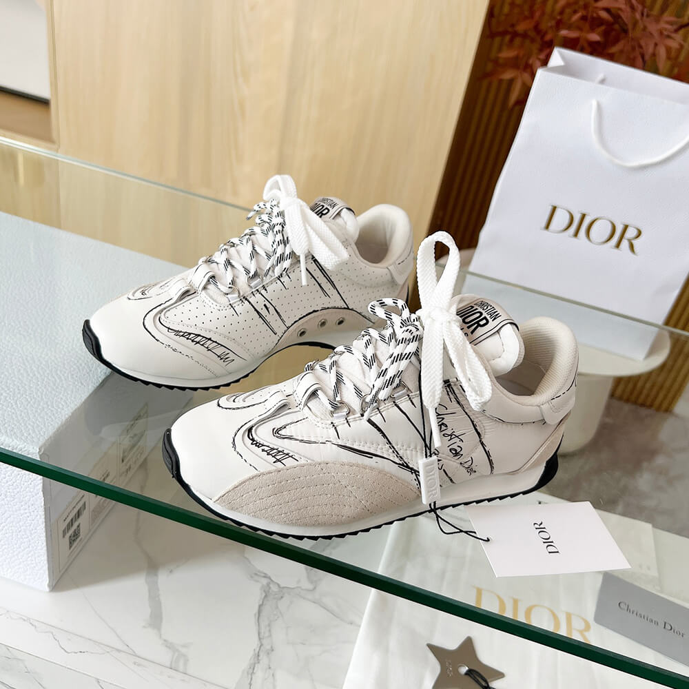 DIOR  D-Sketch Sneaker - Top Club