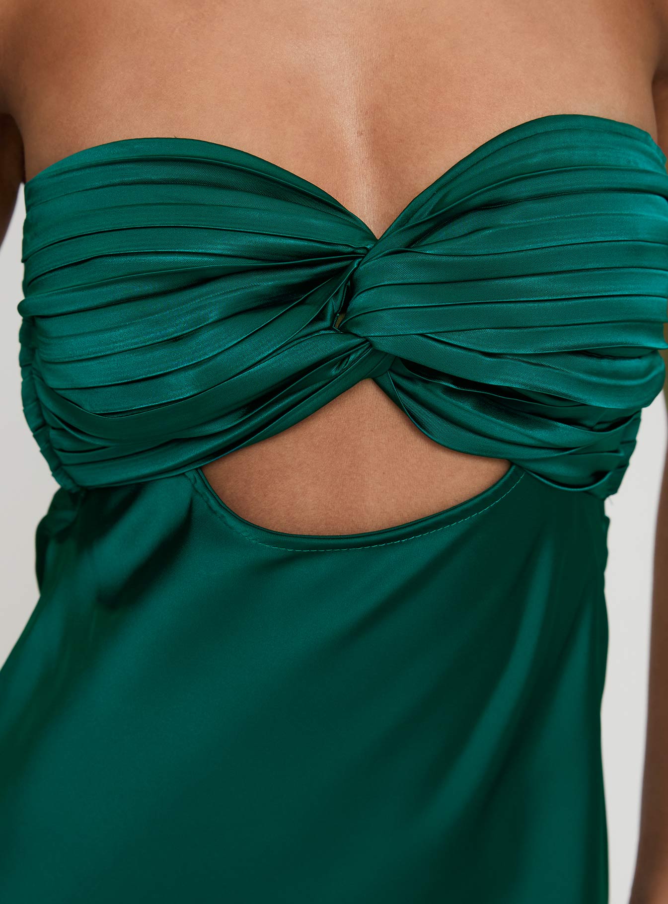 Faviola Mini Dress Emerald