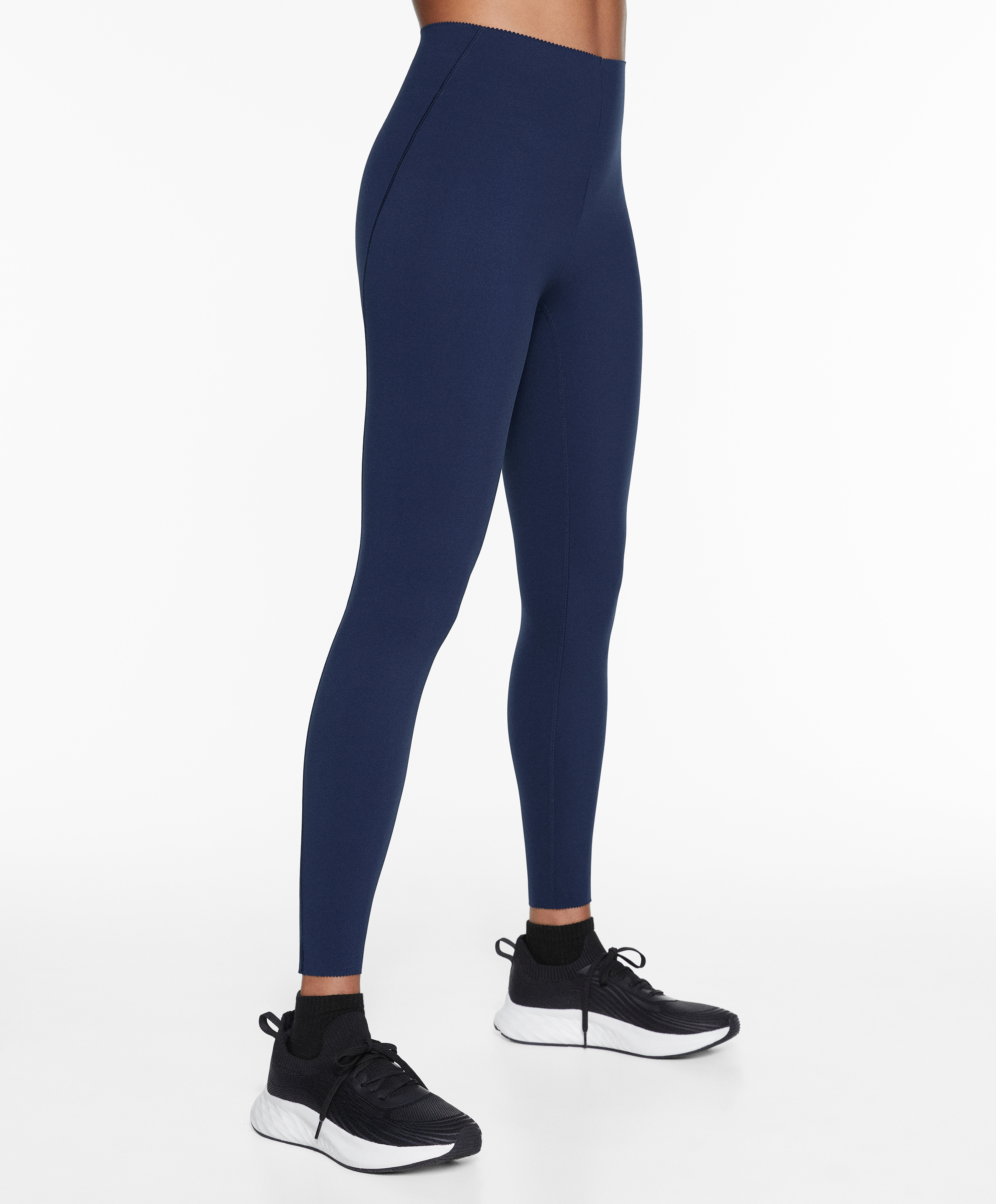 OYSHO Compressive core control ankle-length leggings