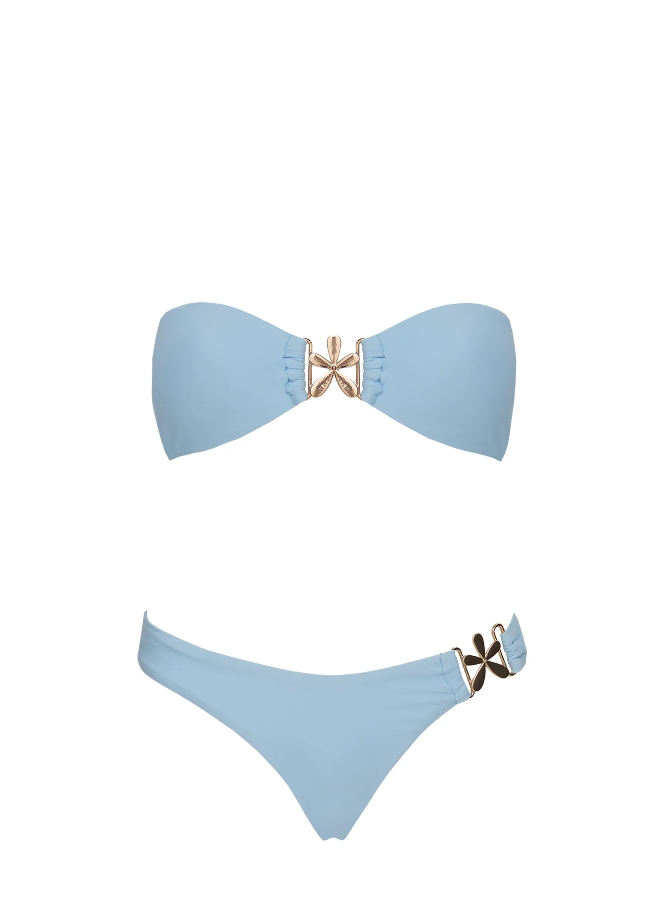 Kingfisher Hardware High Side Bikini Bottom Blue