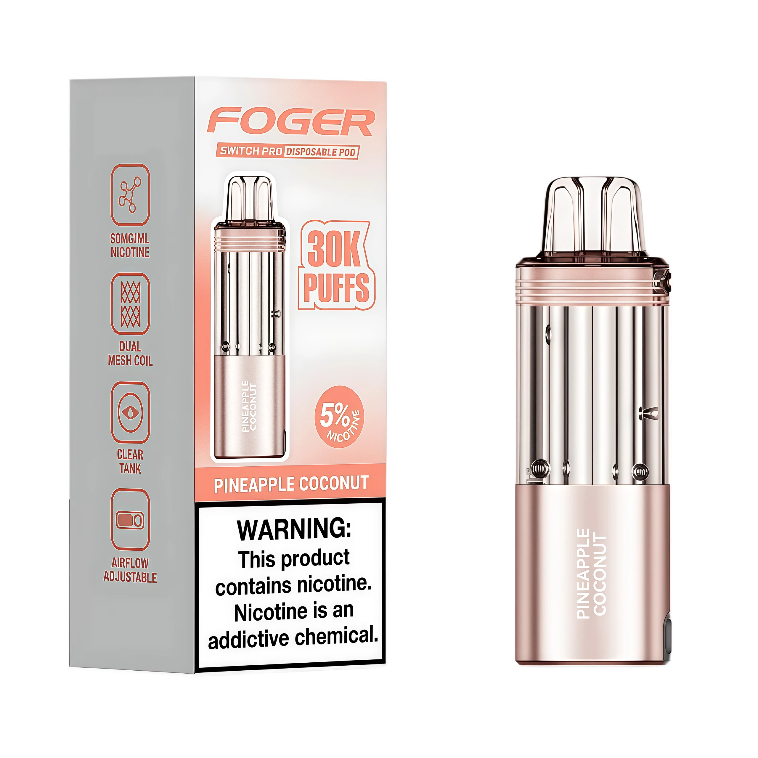 Pineapple Coconut - Foger Vapes