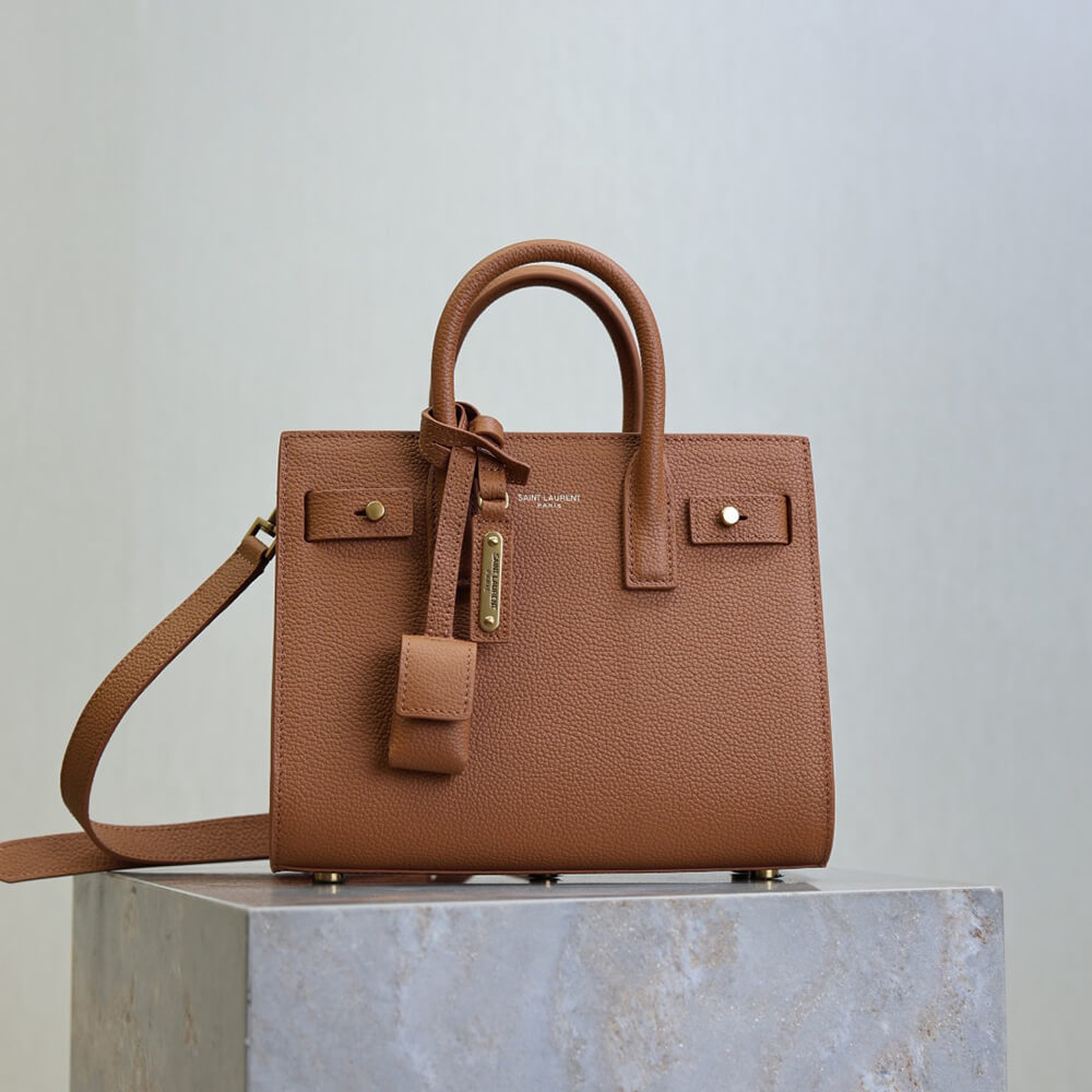 YSL SAC DE JOUR IN SMOOTH LEATHER   NANO(HIGH-END GRADE)