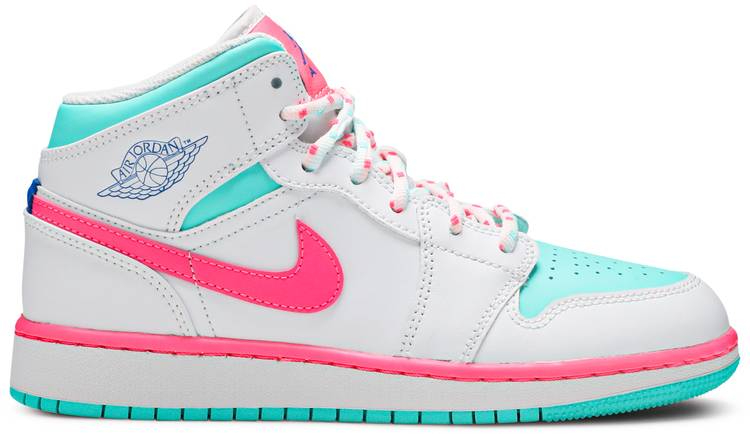Air Jordan 1 Mid   Digital Pink  555112-102 - Sneaker Replica Workshop