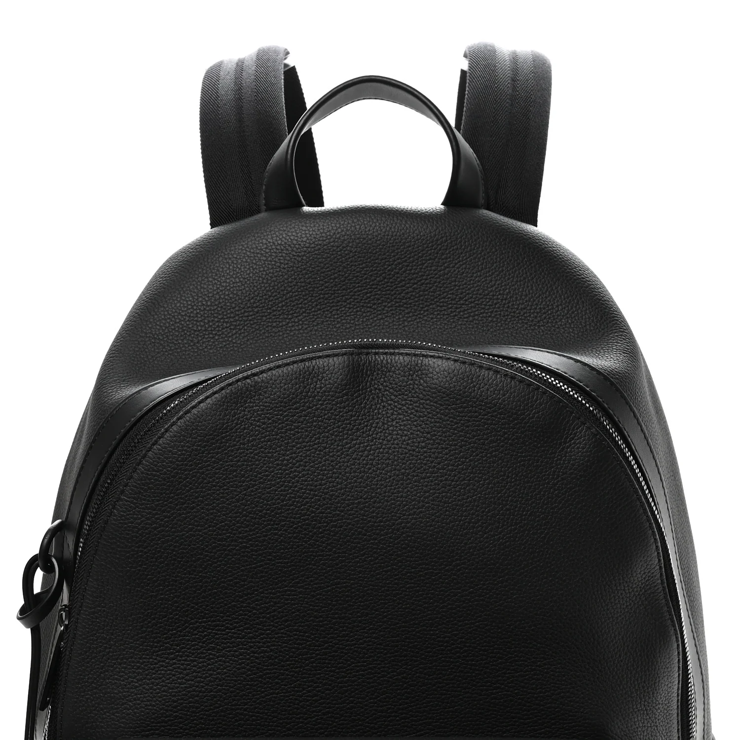 Grained Calfskin Aerogram Takeoff Backpack Black - Top Club