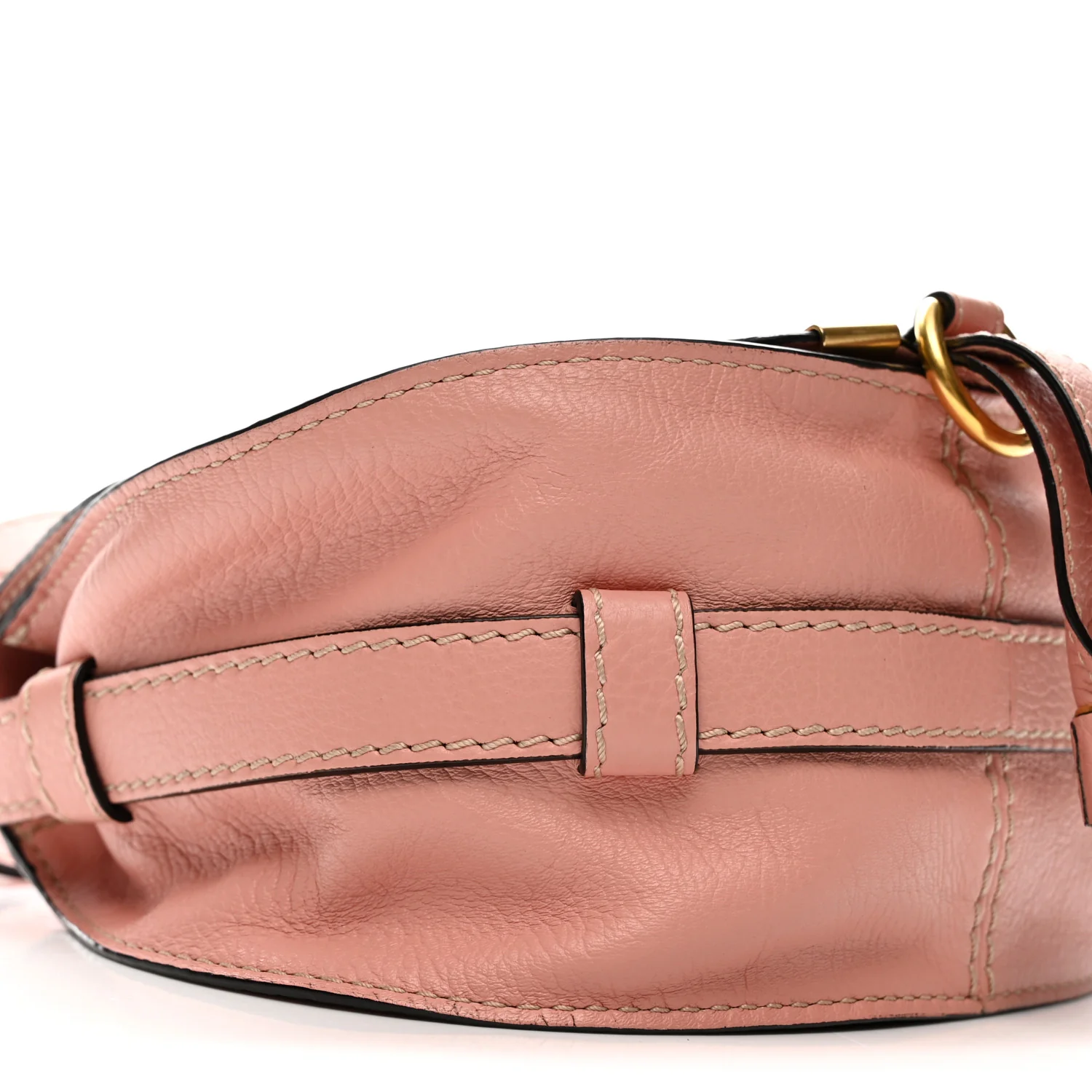 Calfskin Small Marcie Round Crossbody Bag Anemone - Top Club