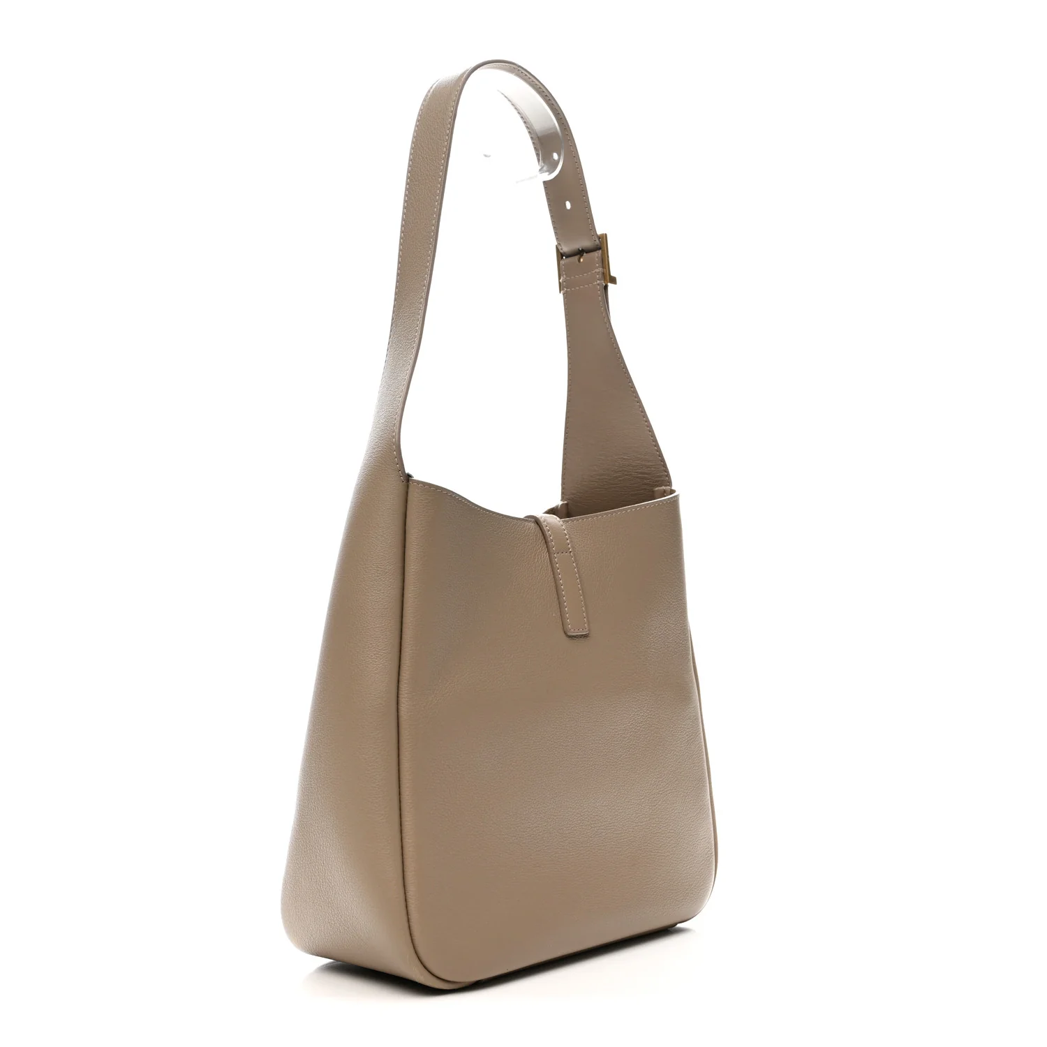 Smooth Calfskin Small Le 5 A 7 Soft Hobo Dusty Grey - Top Club