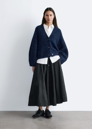 & Other Stories CHUNKY RIB-KNIT CARDIGAN
