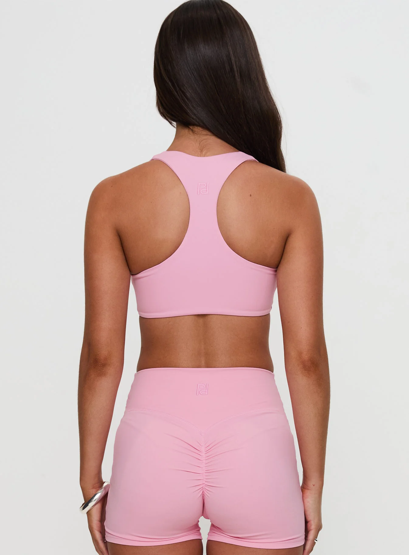 Pulse Active Halter Crop Pink