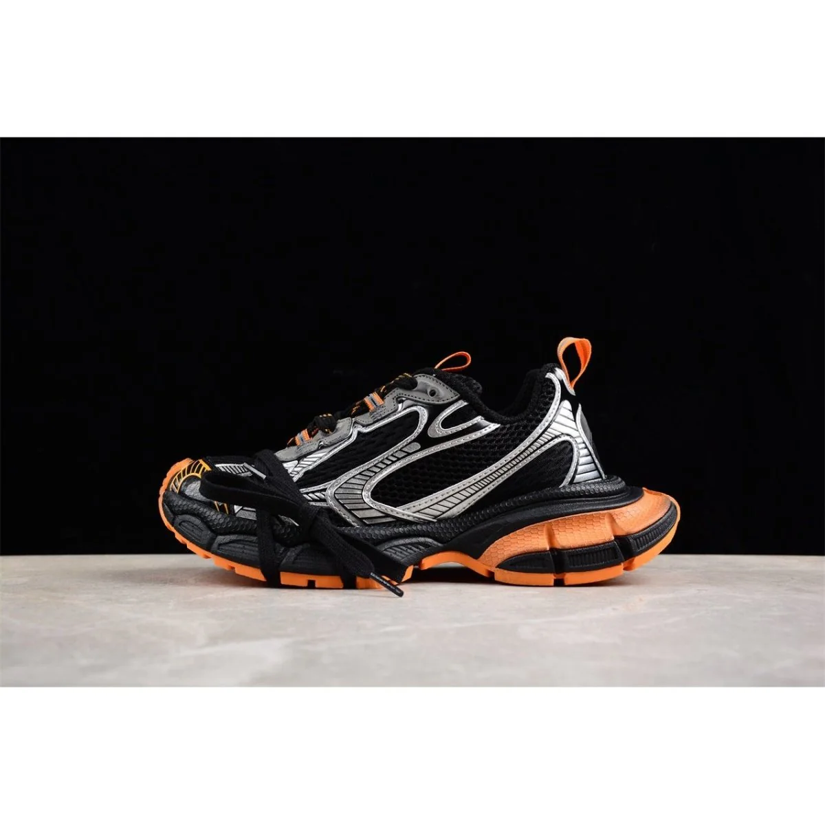 BALENCIAGA 3XL x BLACK ORANGE GREY - Sneaker Replica Workshop