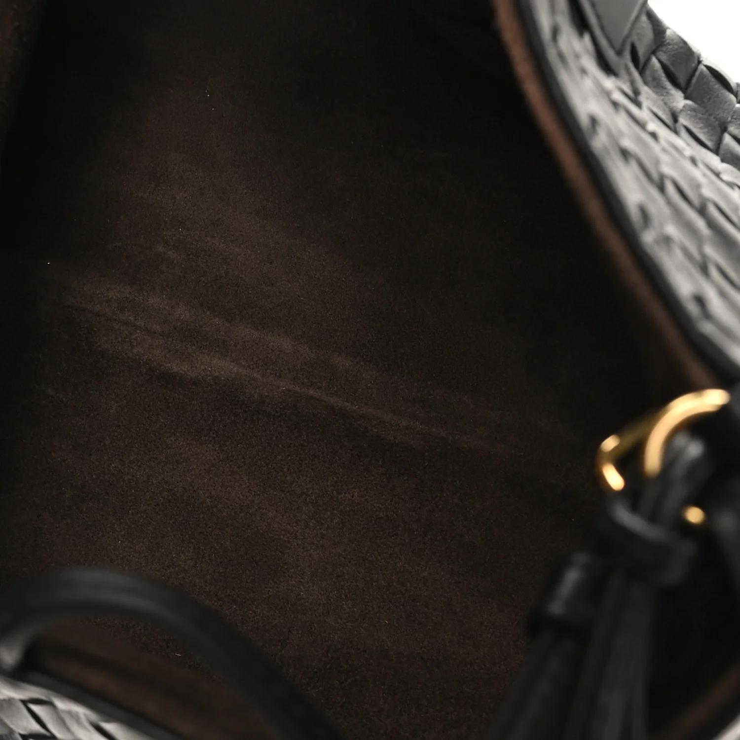 Calfskin Intrecciato Small Pinacoteca Tote Black Fondant - Top Club