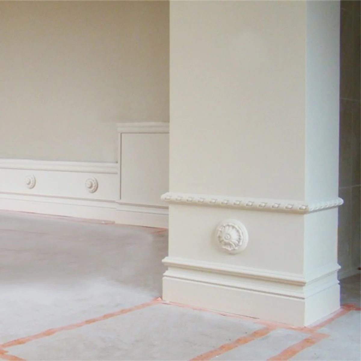 Stucco rosette 15 x 15 cm ceiling stucco ceiling rosette stucco rosette wall rosette wall stucco