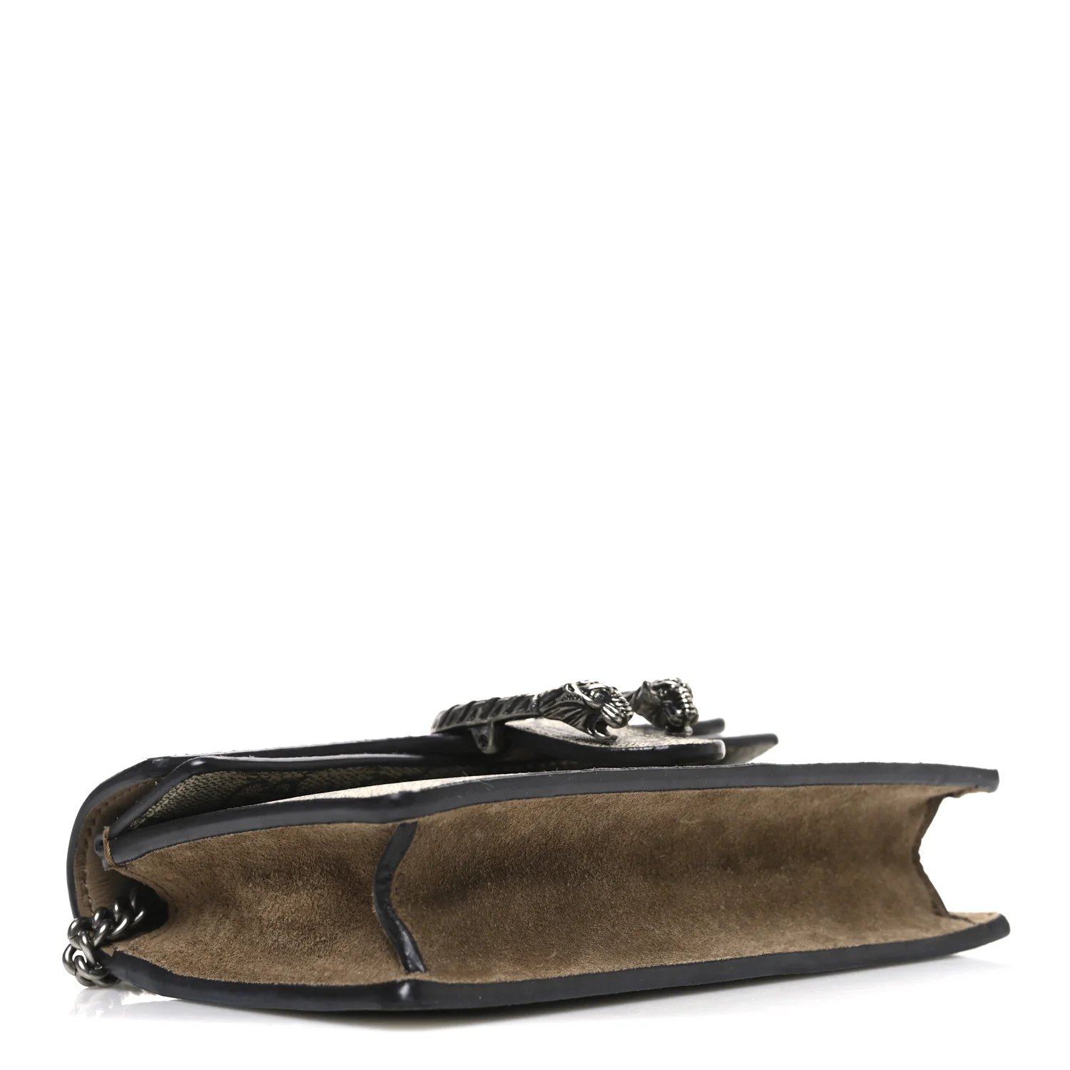 GG Supreme Monogram Super Mini Dionysus Shoulder Bag Taupe - Top Club