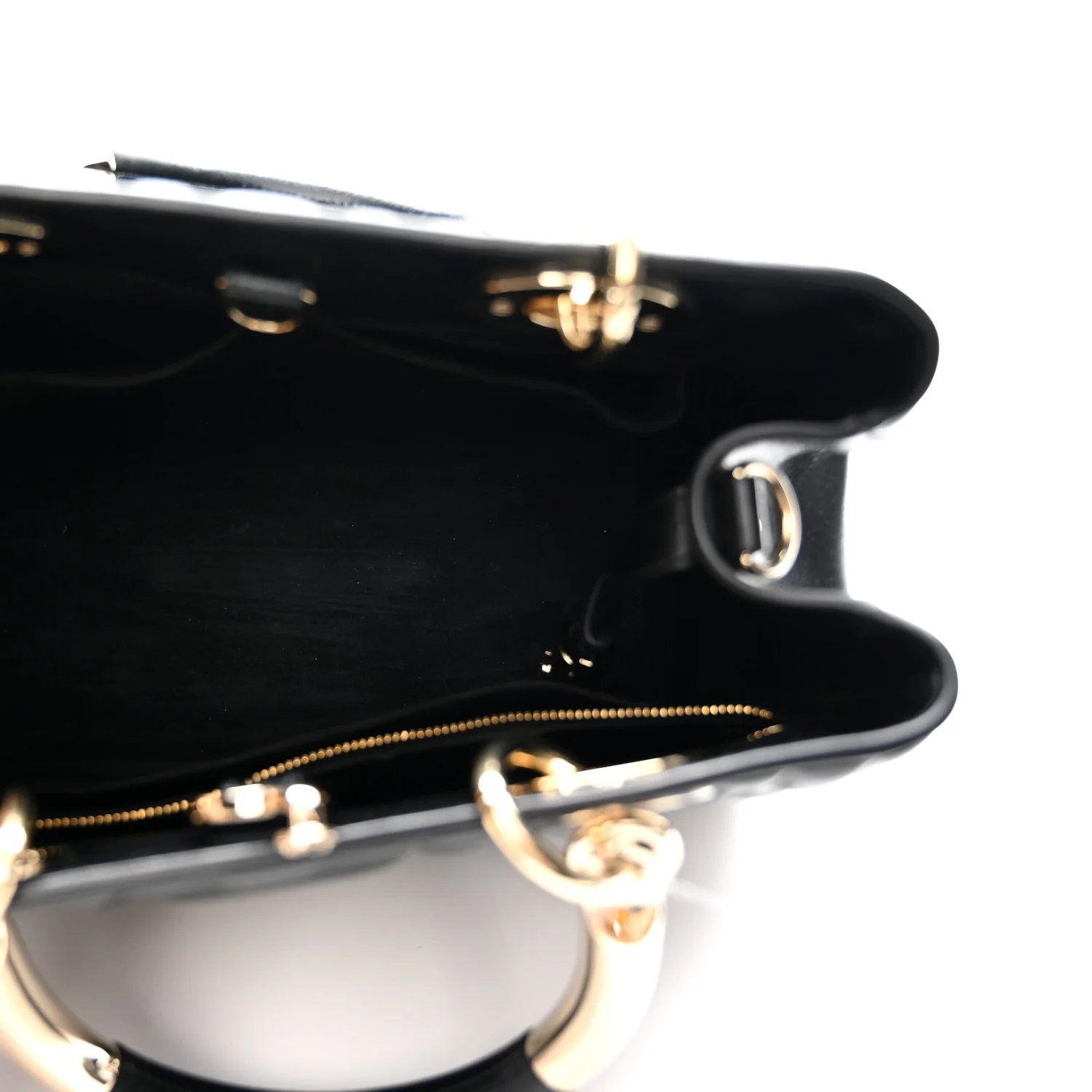 Lambskin Cannage The Lady 95.22 Black - Top Club