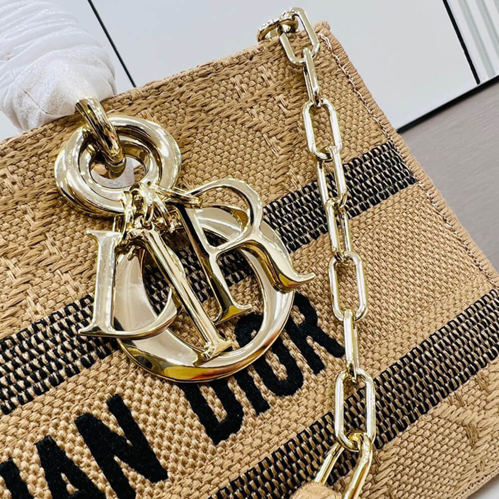 MEDIUM LADY D-JOY BAG - Top Club