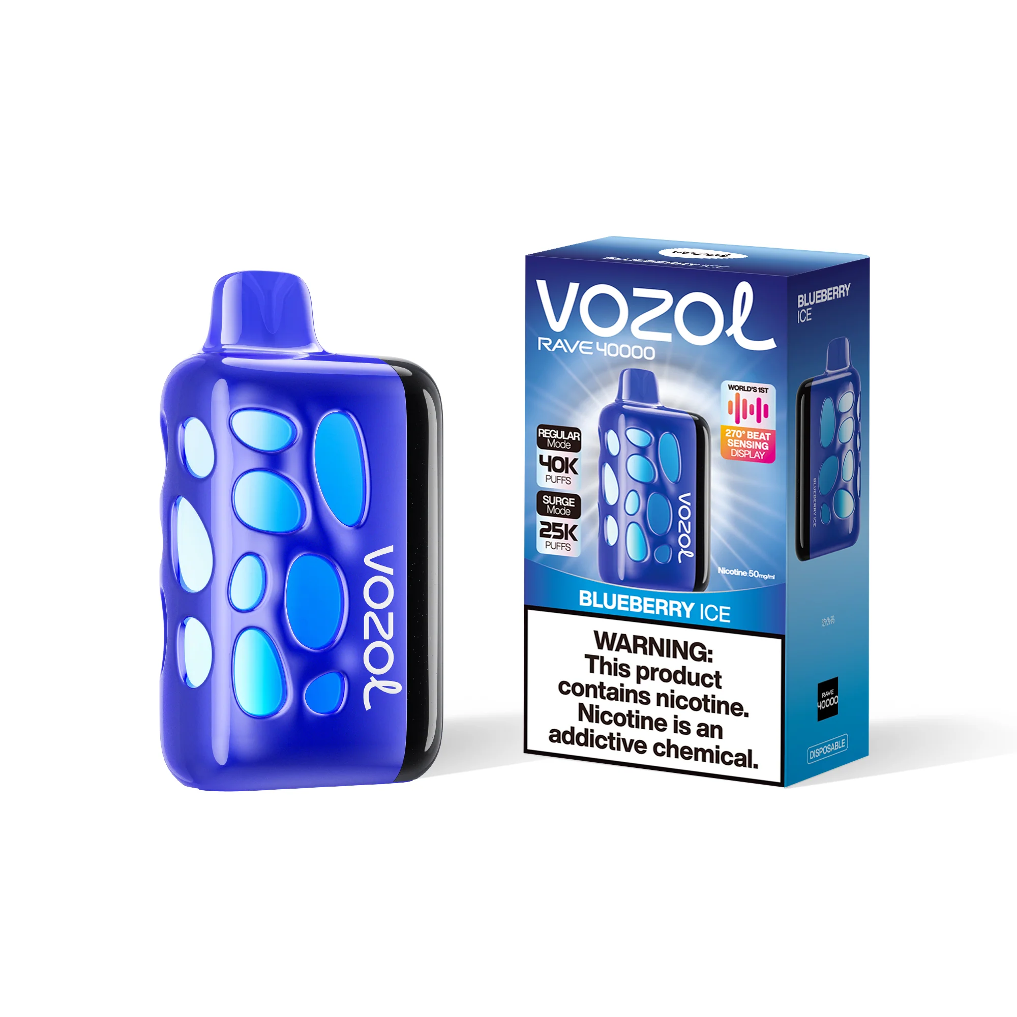 VOZOL RAVE 40K Disposable Vape (All Flavours)