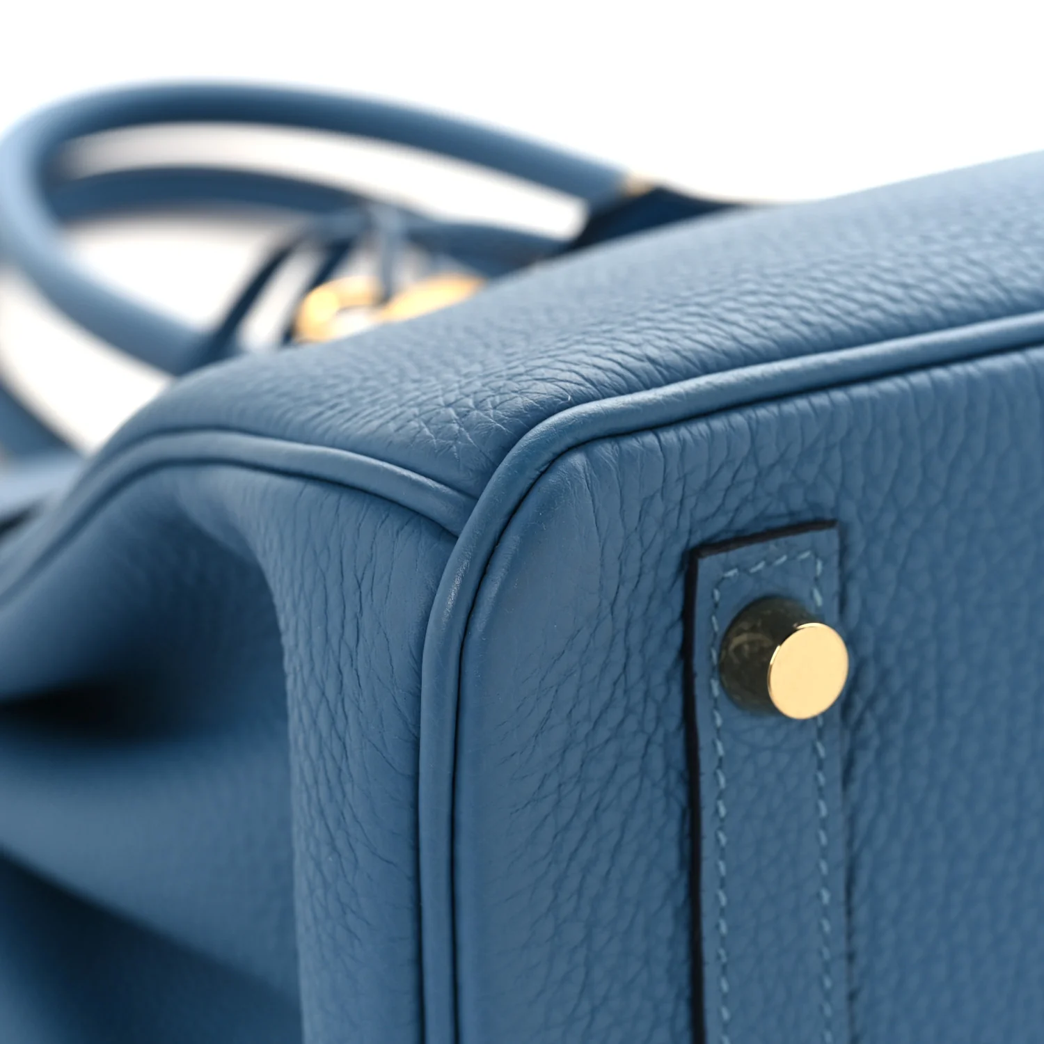 Togo Birkin 30 Bleu Azur - Top Club