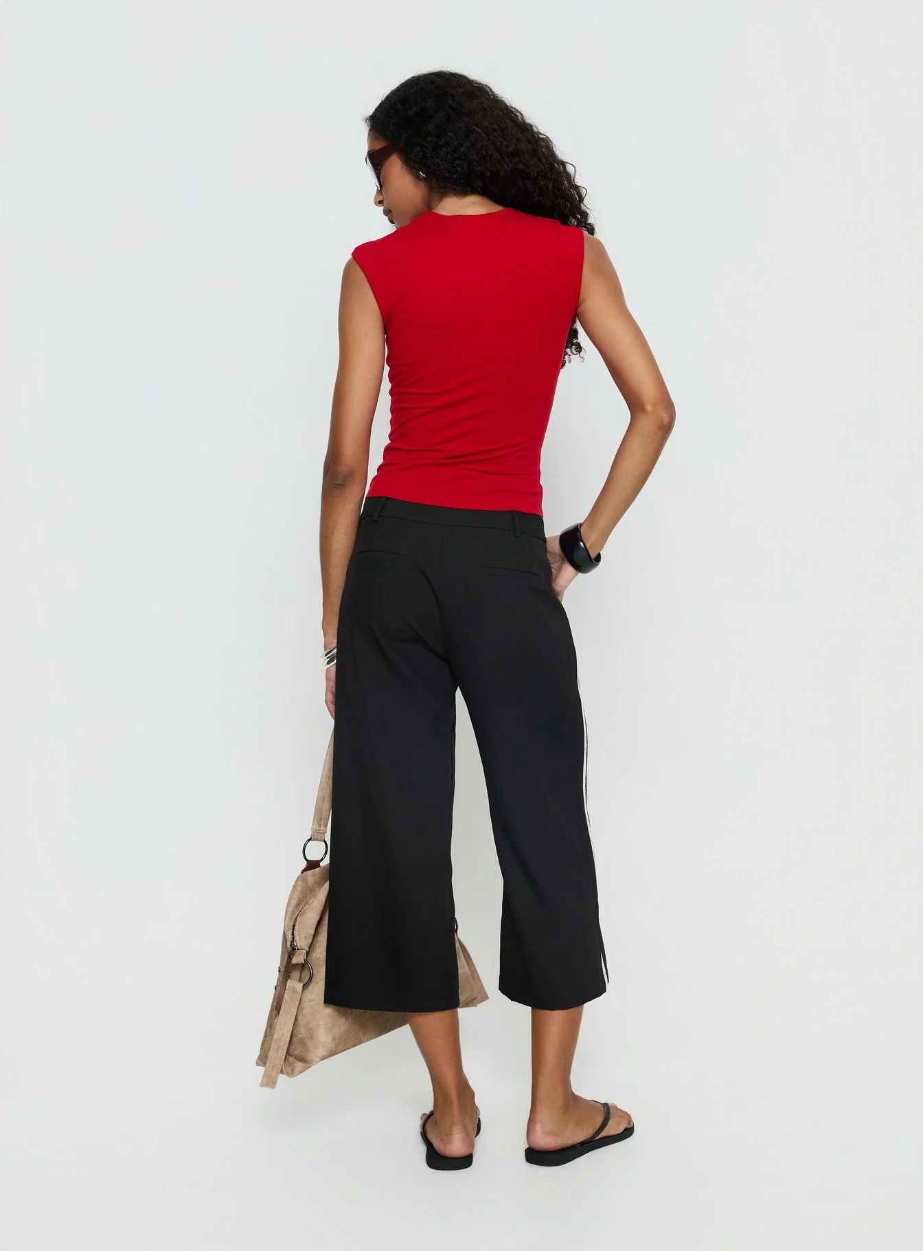 Genesis Capri Pants Noir