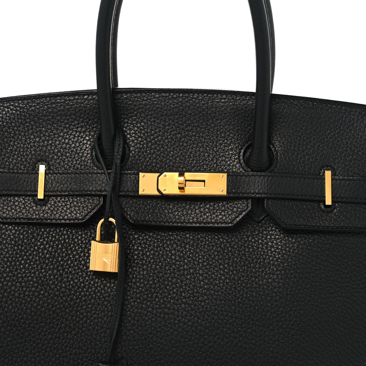 Togo Birkin 35 Black - Top Club