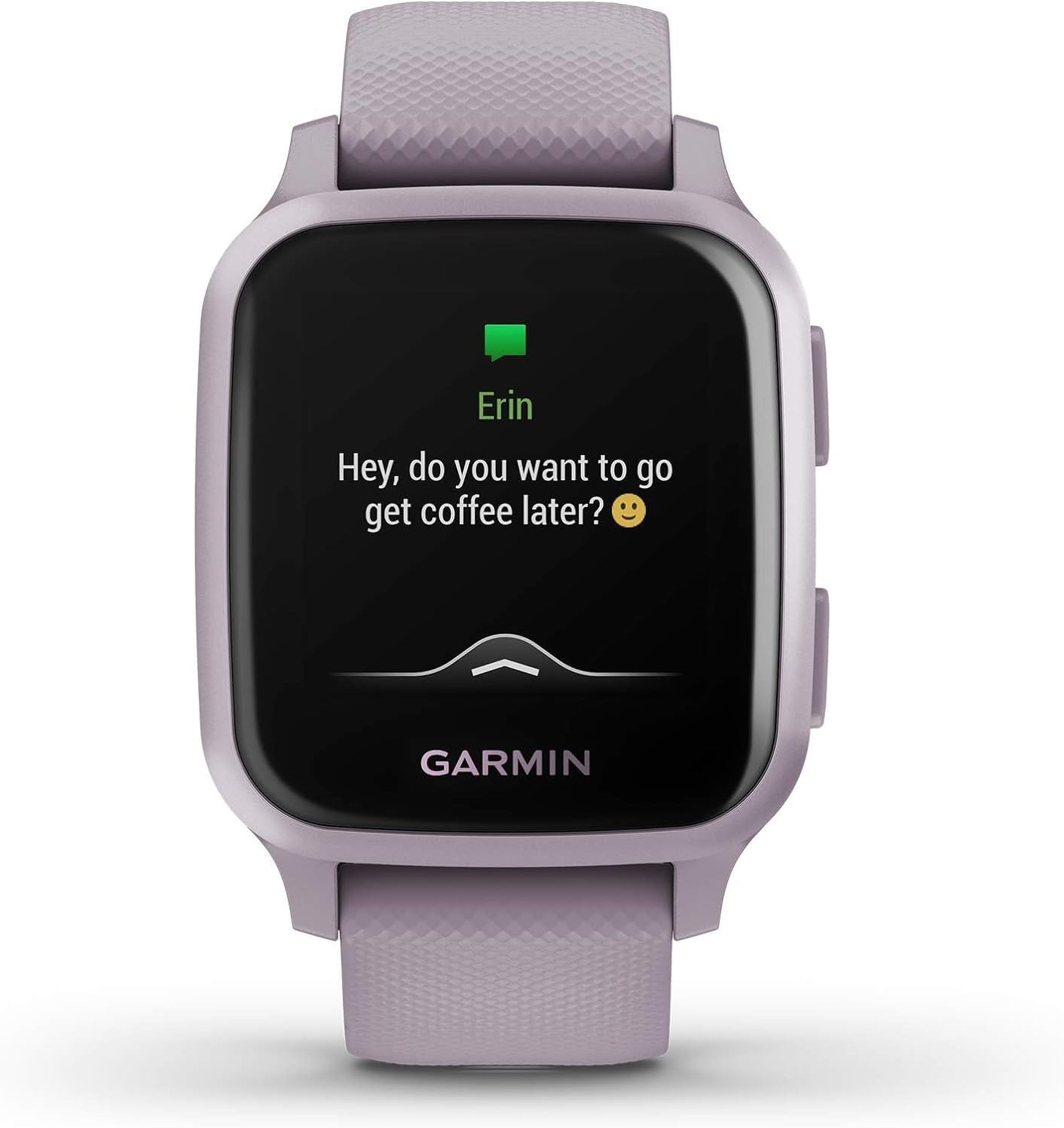 Venu Sq, Smartwatch GPS Sport con Monitoraggio a Salute, Viola (Lavanda/Viola)