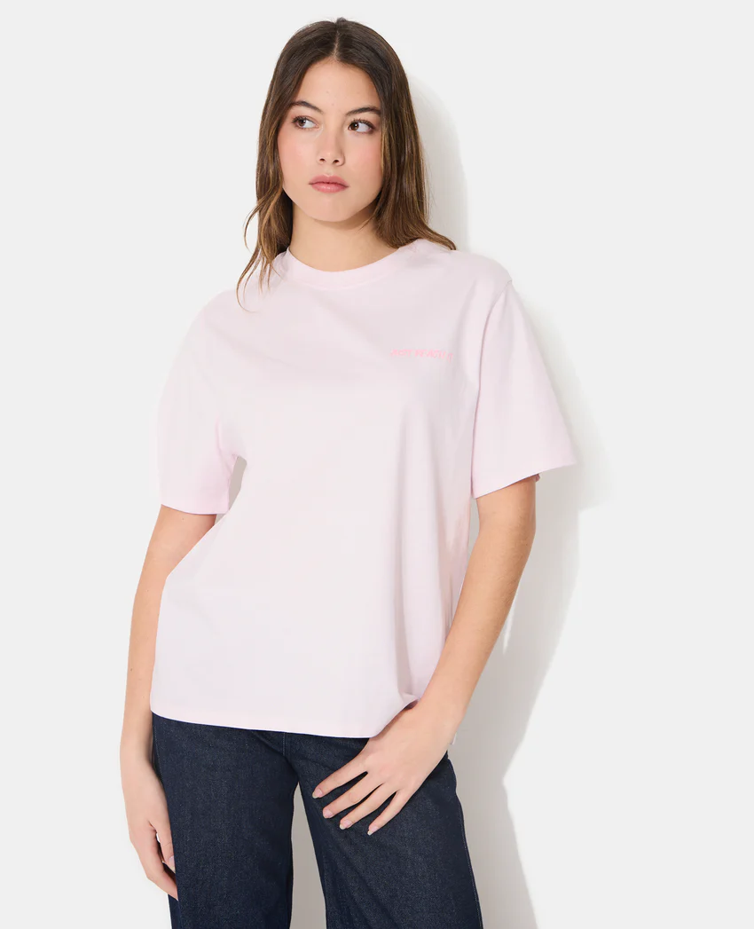 Pimkie T-shirt oversize avec print poitrine et dos