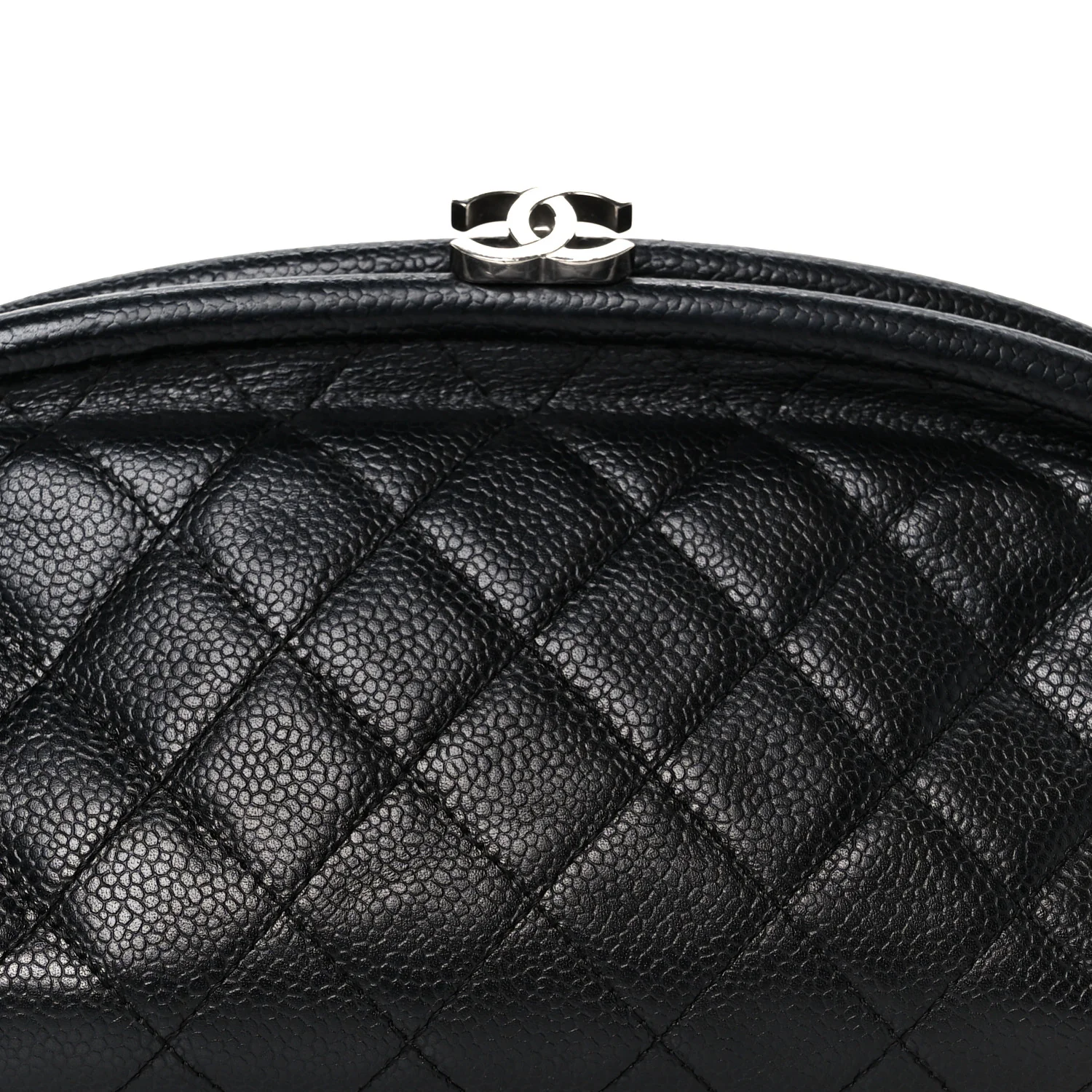 Caviar Quilted Timeless Clutch Black - Top Club