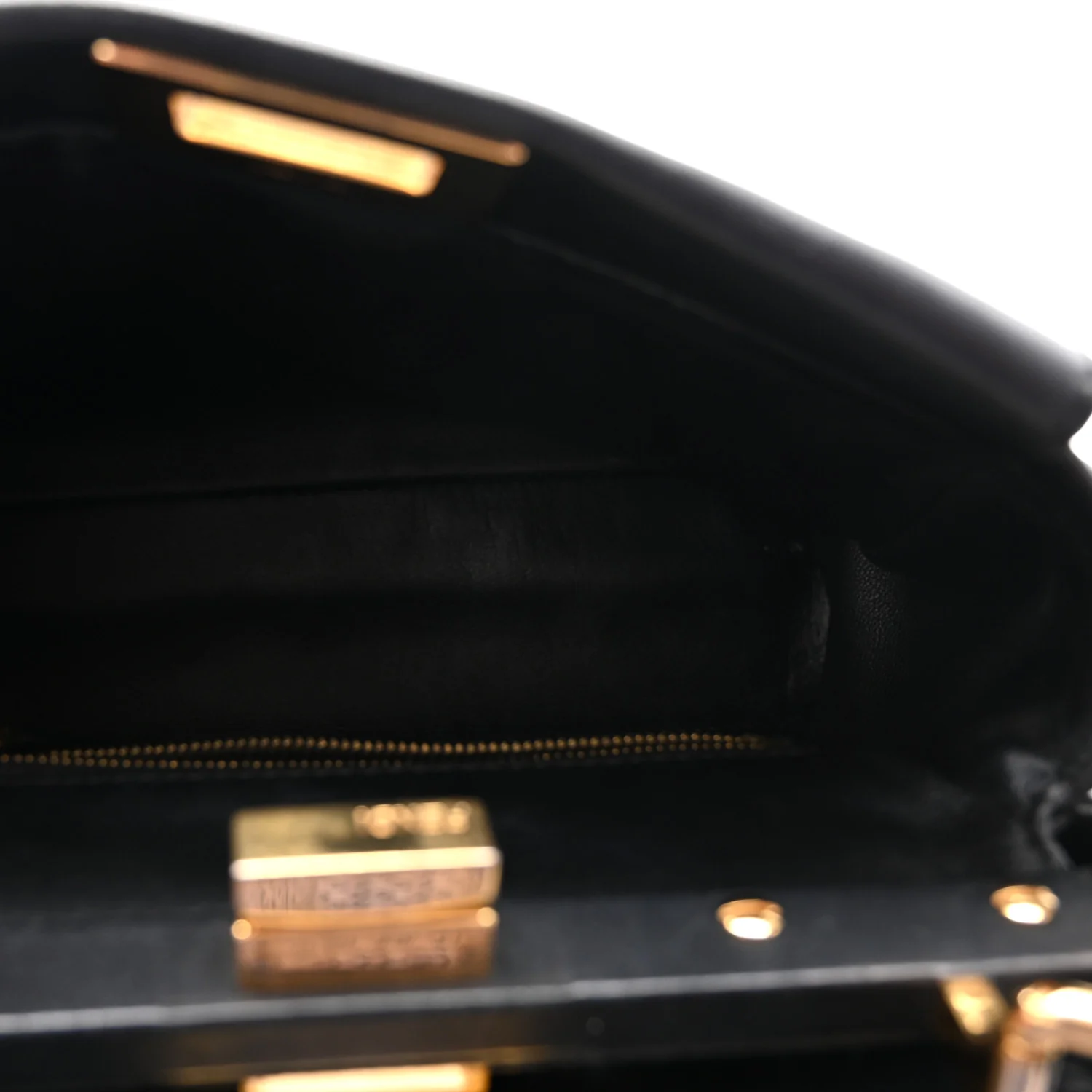 Nappa Mini Peekaboo Iconic Satchel Black - Top Club