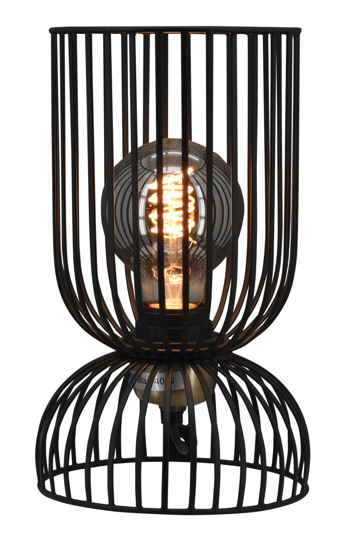 Tafellamp Torino black/bronze
