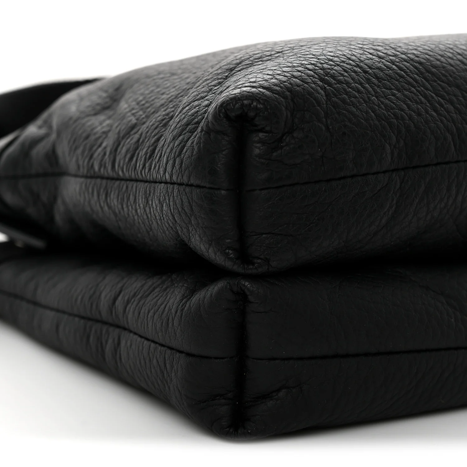 Grained Calfskin Duo Bag Black - Top Club