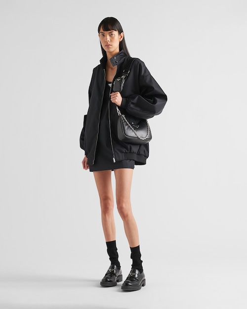 Padded nappa-leather PP Re-Edition shoulder bag - Black - Top Club