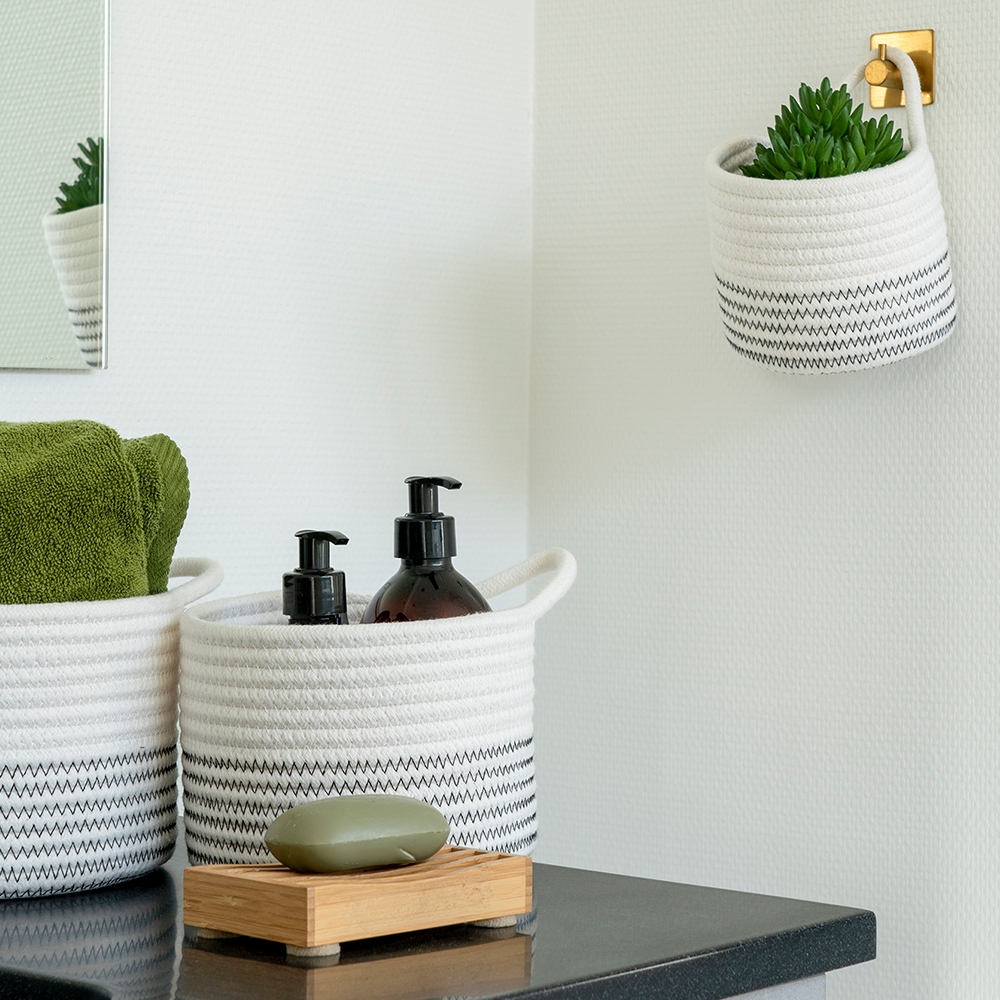 Mand Sascha - set van 3 Wit