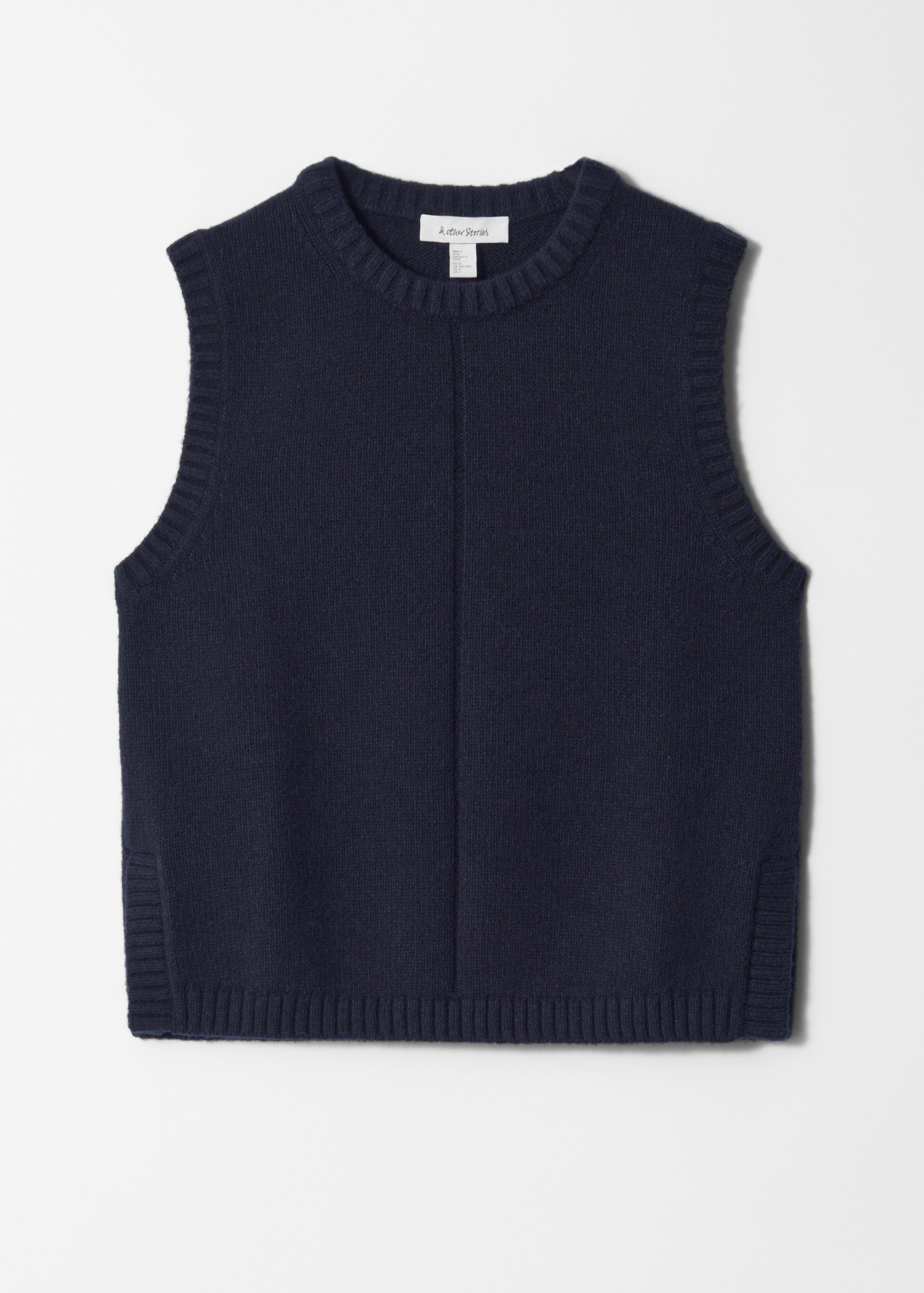 & Other Stories KNITTED SWEATER VEST