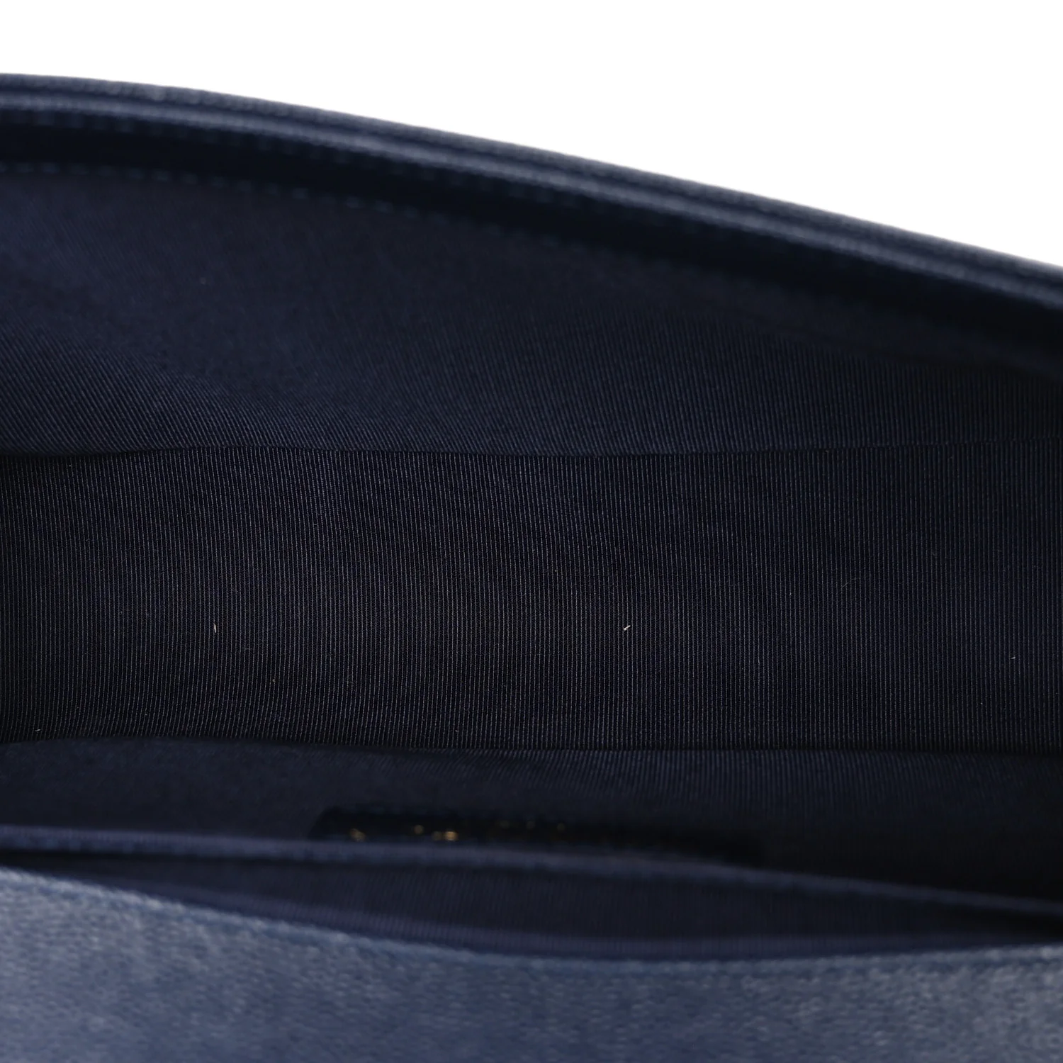 Caviar Quilted Medium Boy Flap Navy - Top Club