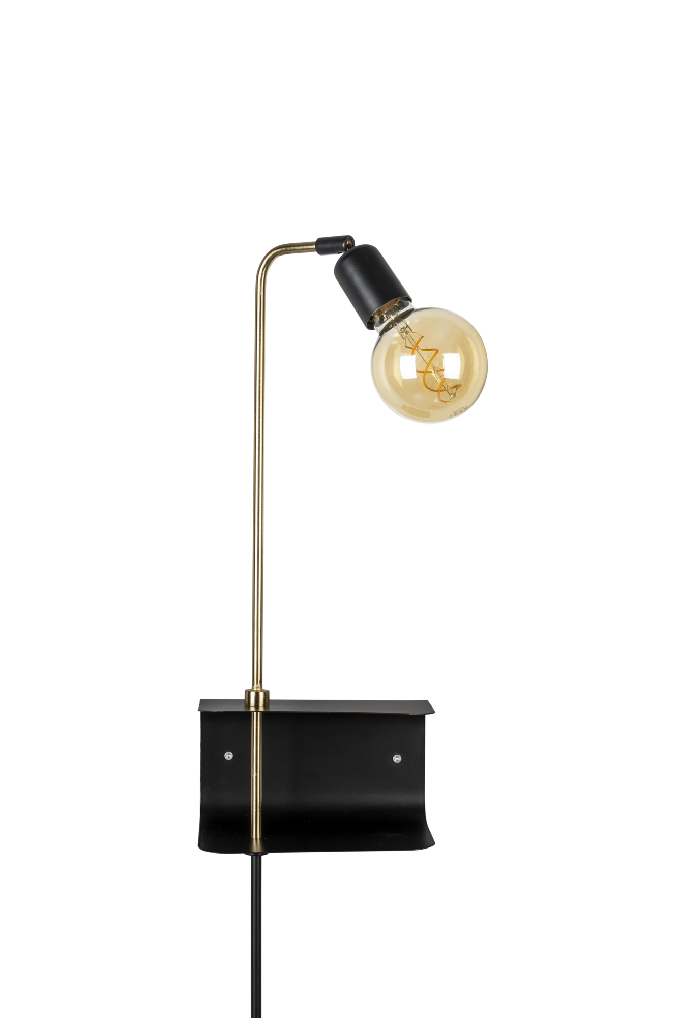 Wandlamp Shaw zwart