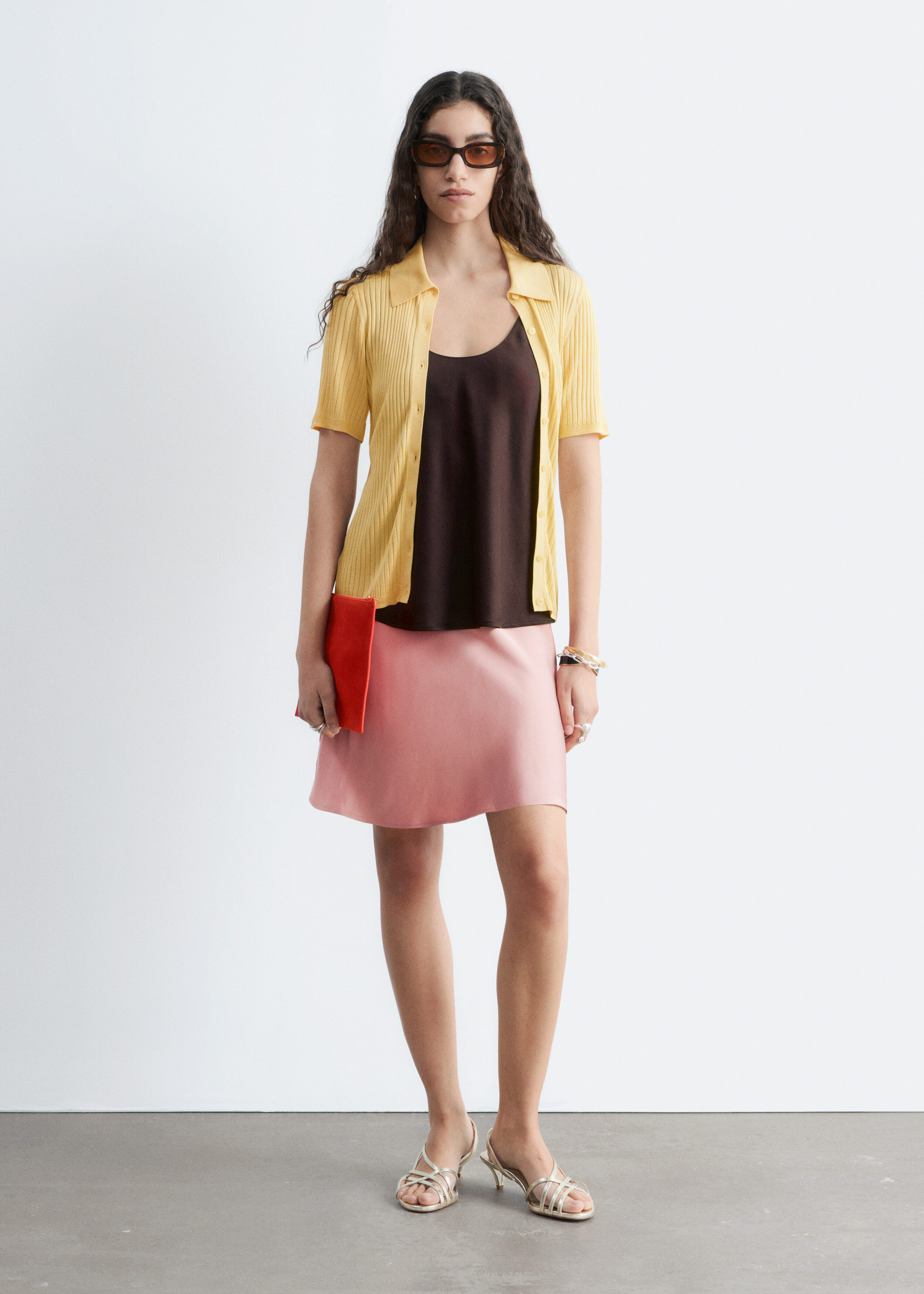 & Other Stories RIB-KNIT TOP