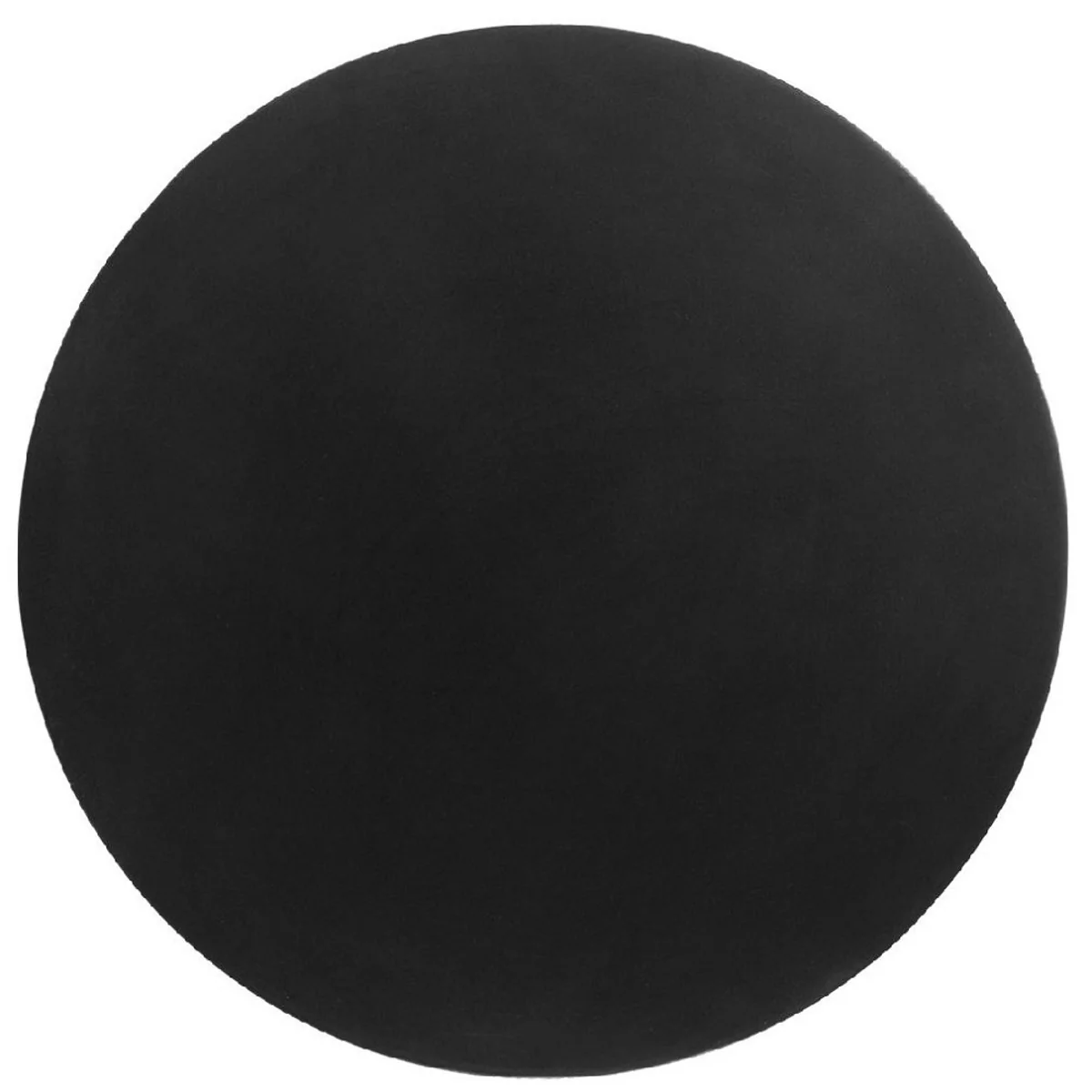 Luxury side table / stool black Ø 38 x H. 45 cm - Round glass fiber reinforced table / stool - Living room furniture - Luxury furniture - Luxury interior