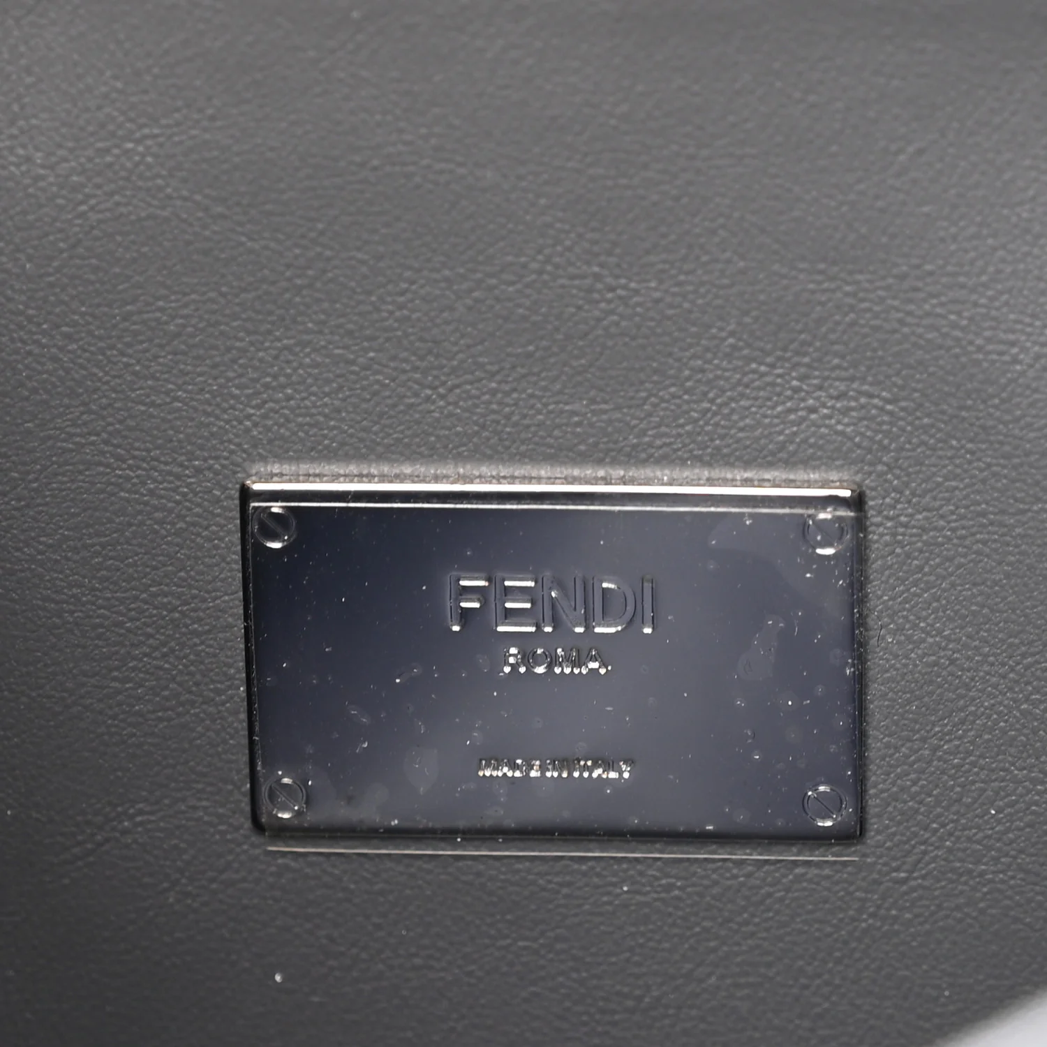 Calfskin Embossed Large Peekaboo Iconic Fit Satchel Blueberry - Top Club