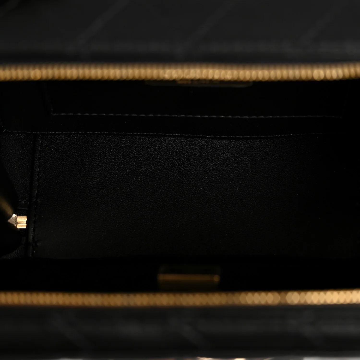 Lambskin Quilted Coco Click Bag Black - Top Club